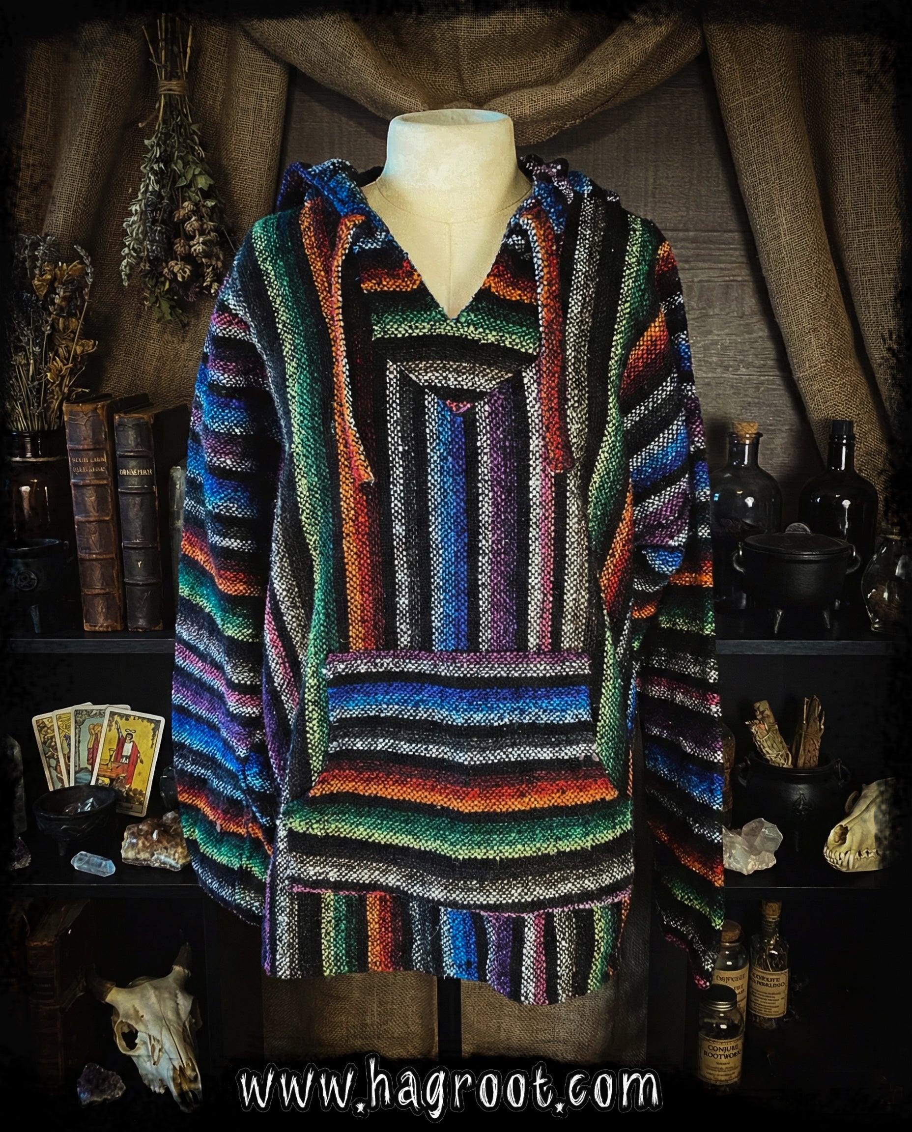 Colorful Baja Sweater - Size Medium