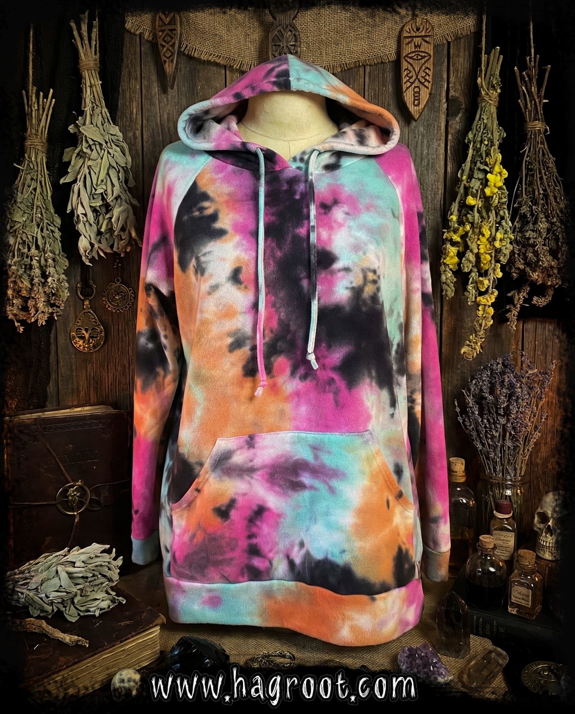 Tie Dye Hoodie - Size Medium