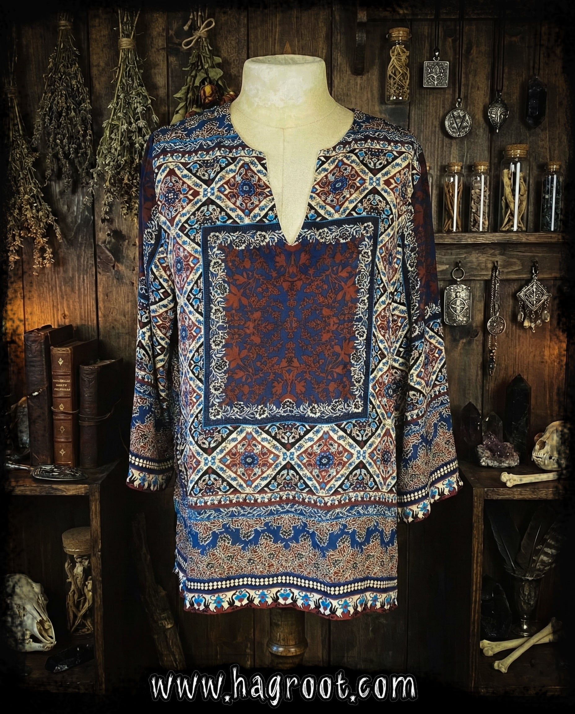 Flowy Boho Shirt by Violet + Claire  - Size Medium