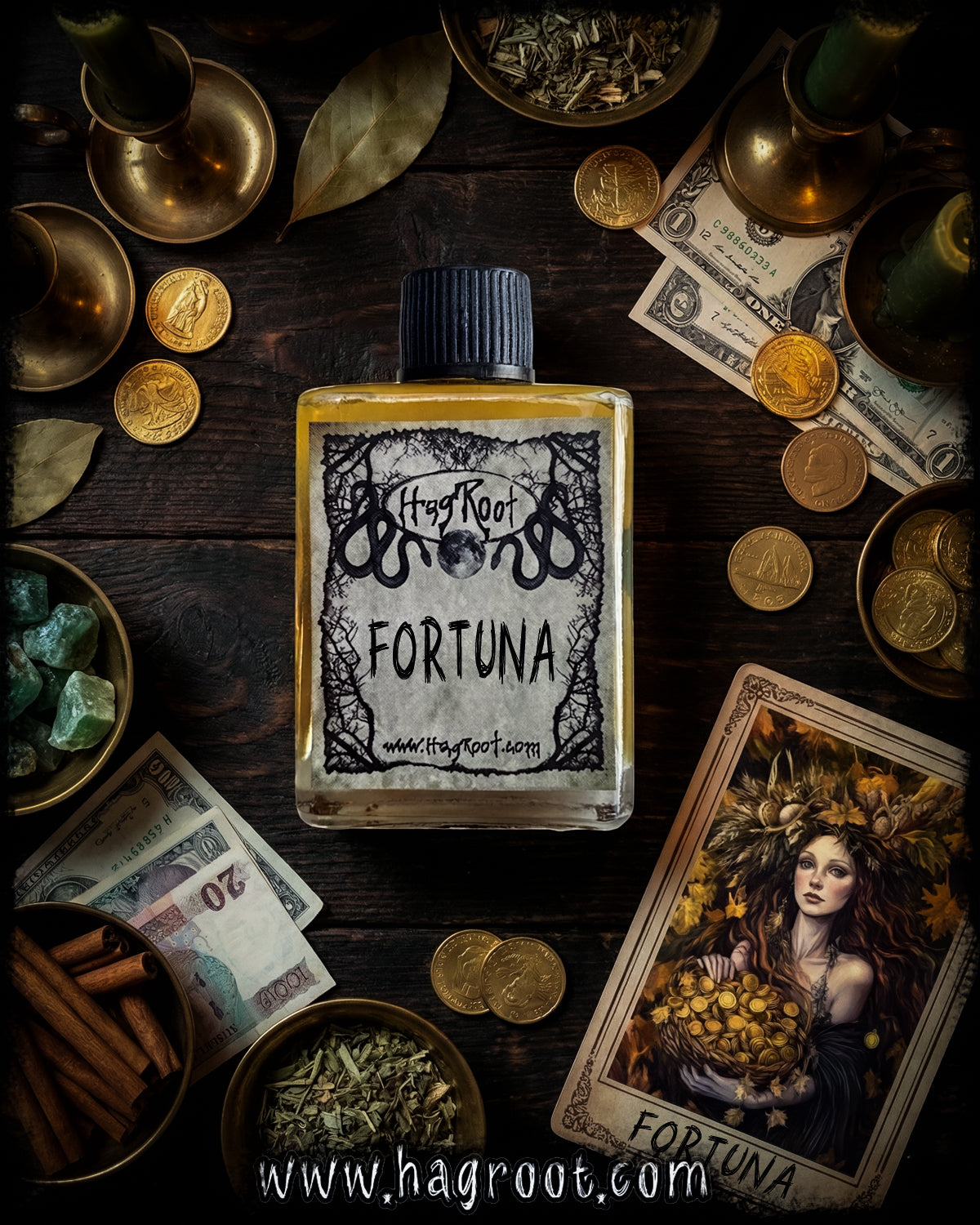 FORTUNA-(Orange Blossom, Pink Pepper, Patchouli, Sandalwood, Frankincense, Myrrh, Vanilla)-Perfume, Cologne, Anointing, Ritual Oil