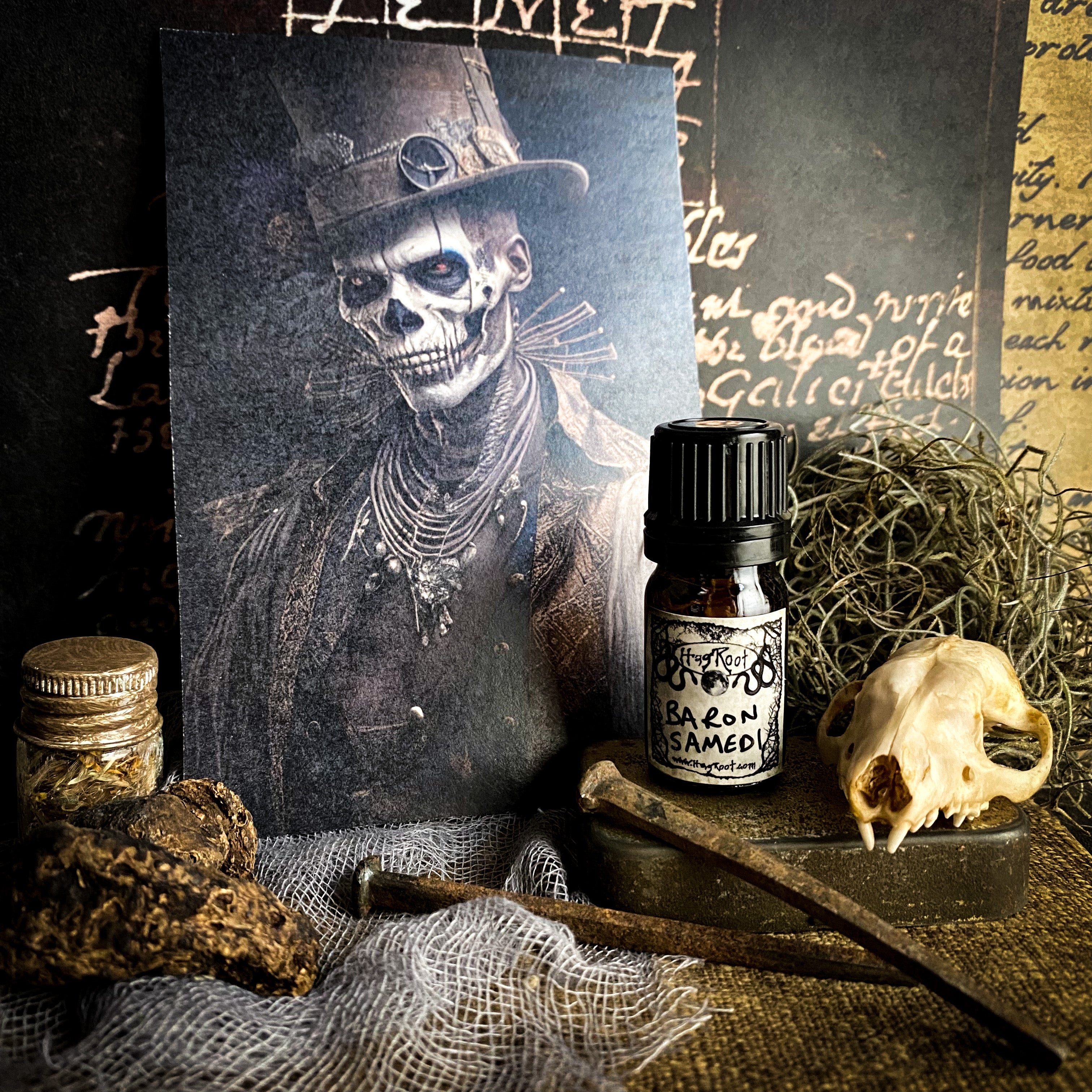 BARON SAMEDI Leather Sandalwood Birch Tar Rum Cedar Honey Oakmo