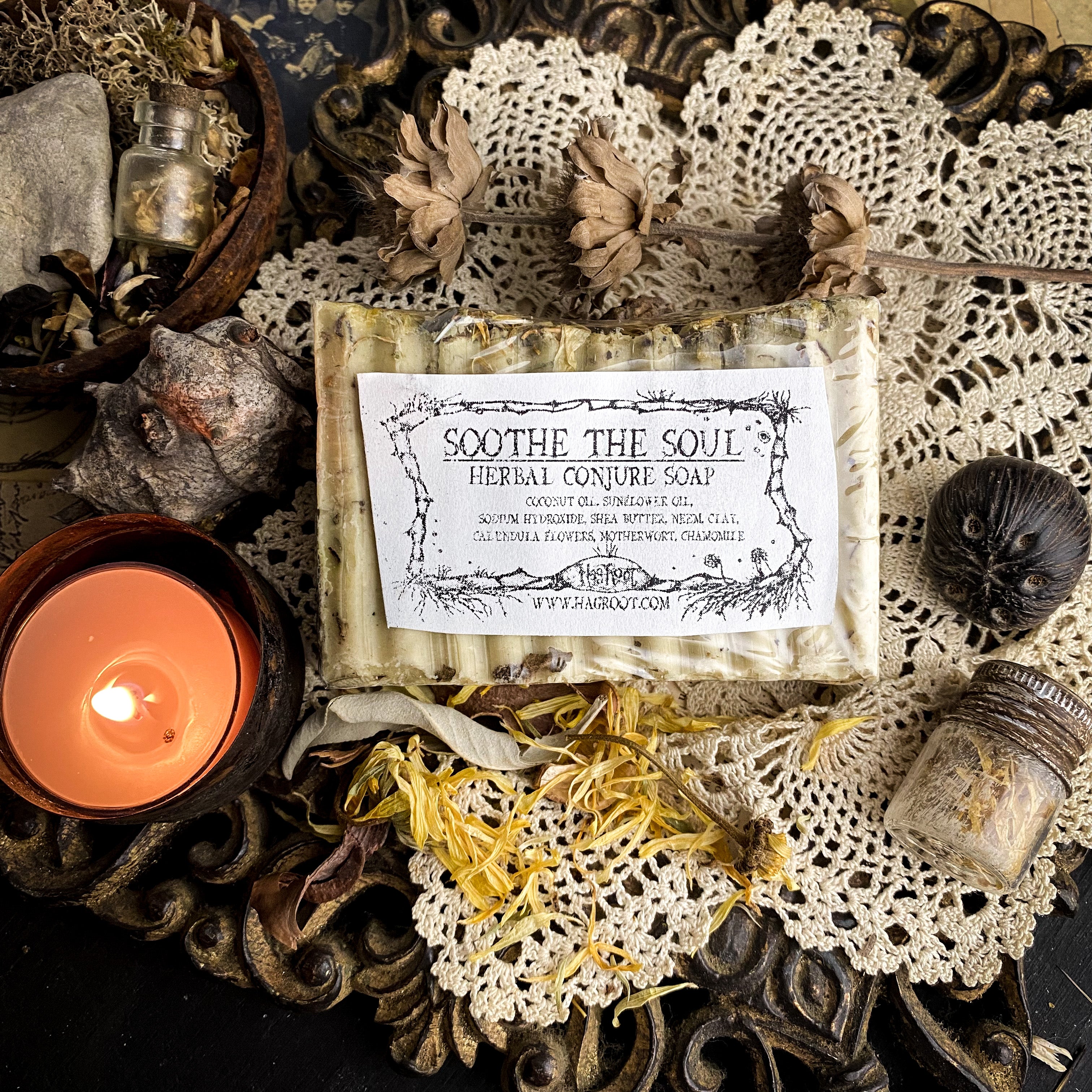 Soothe the Soul - Herbal Conjure Soap