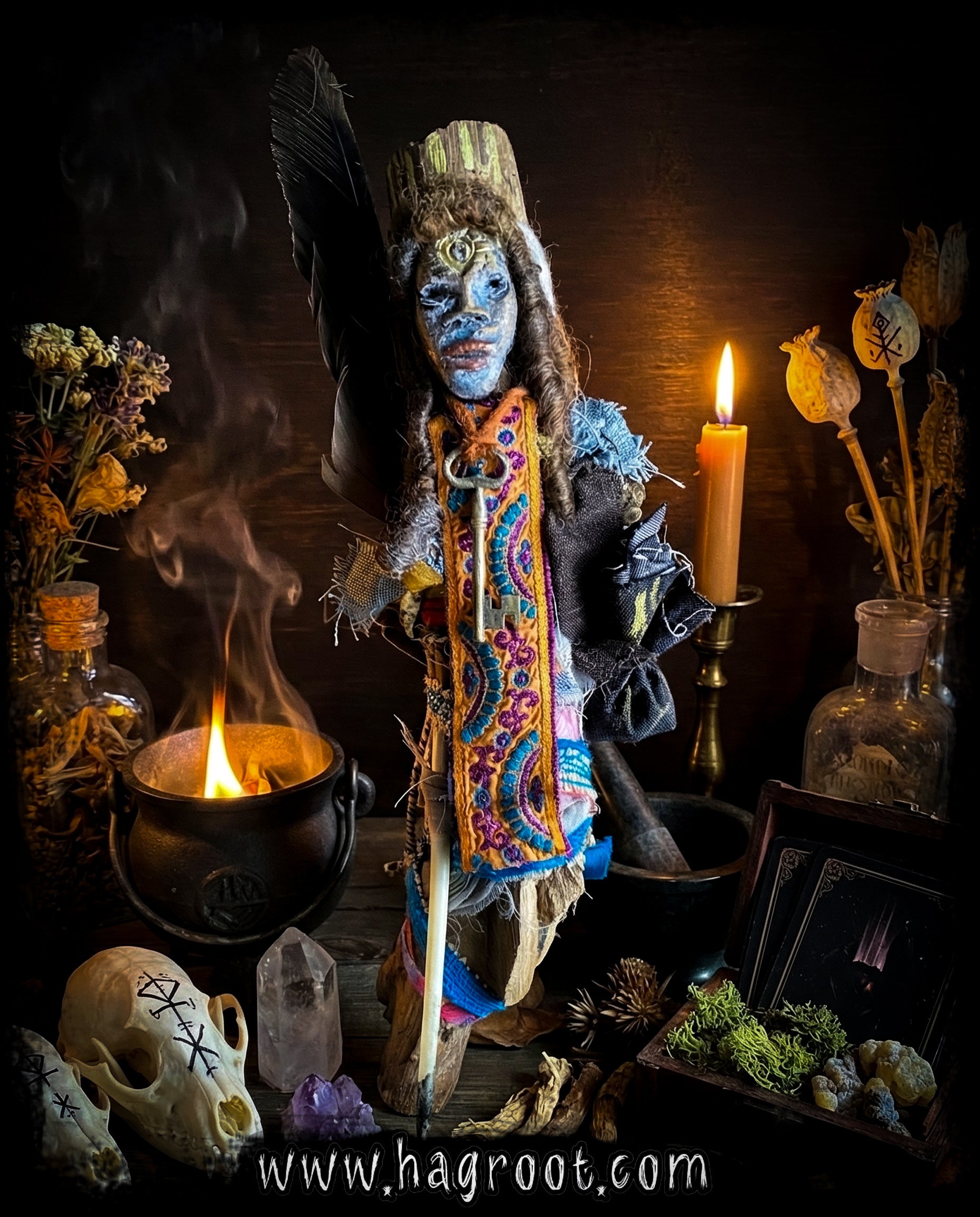 Spark Your Creative Fire - Spirit Doll,  Conjure Doll, Intention Doll
