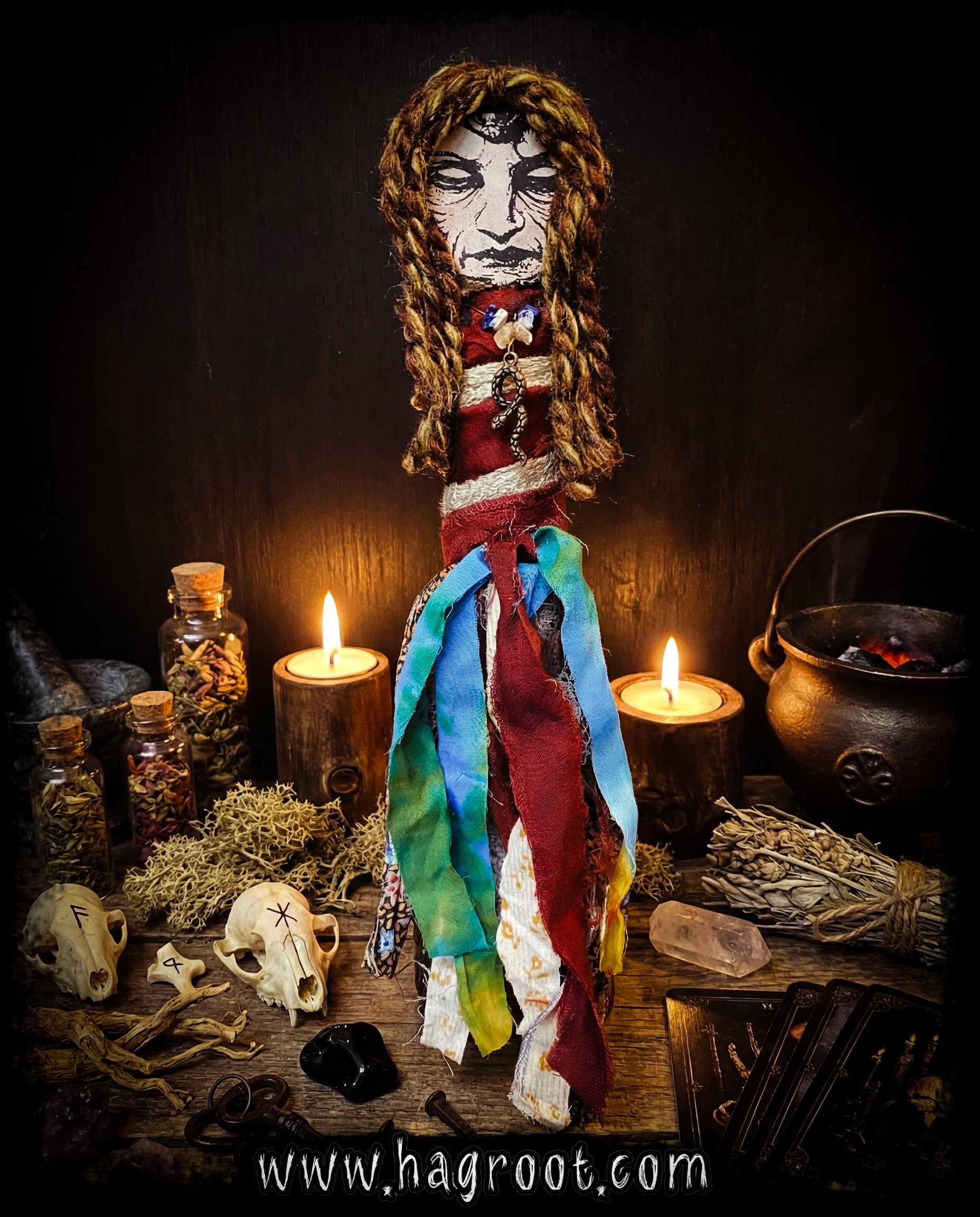 Snake Medicine - Spirit Infused Art Doll