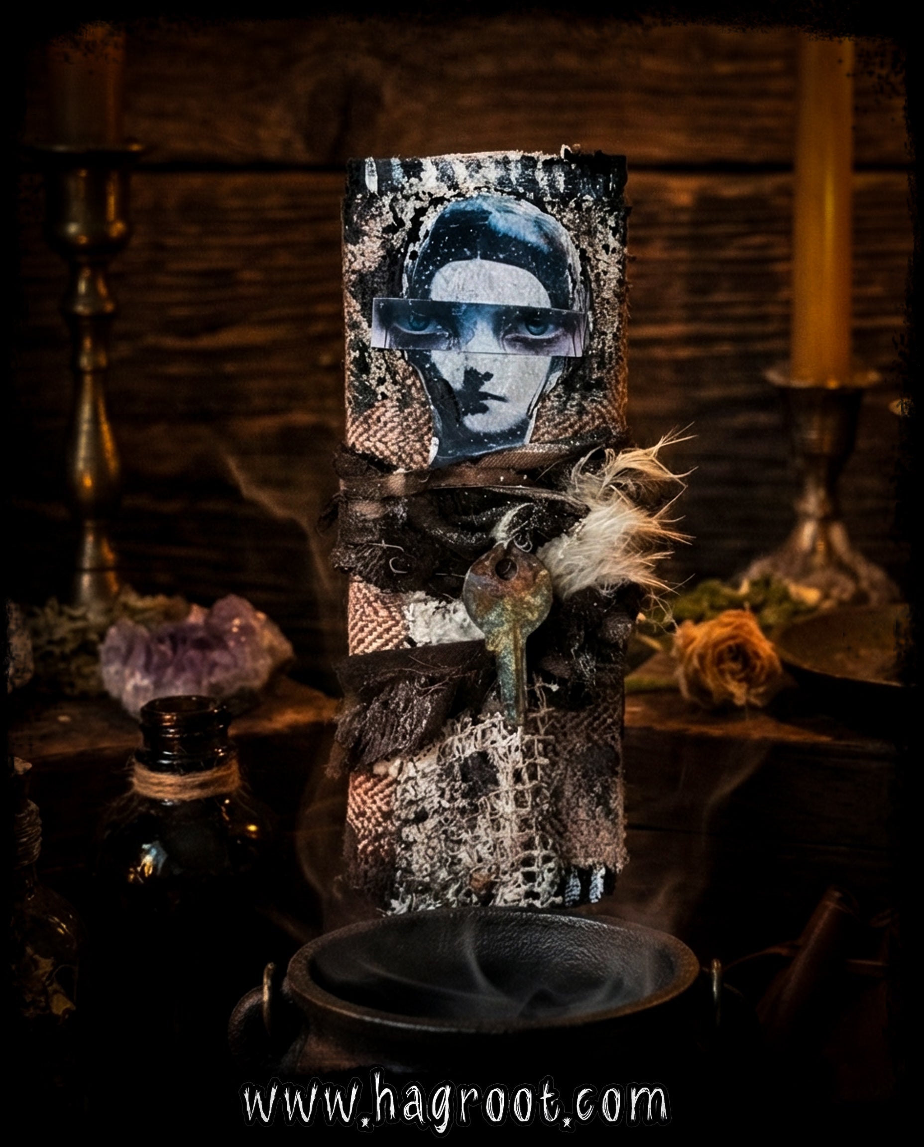 Moon Medicine - Art Doll, Medicine Doll, Spirit Doll