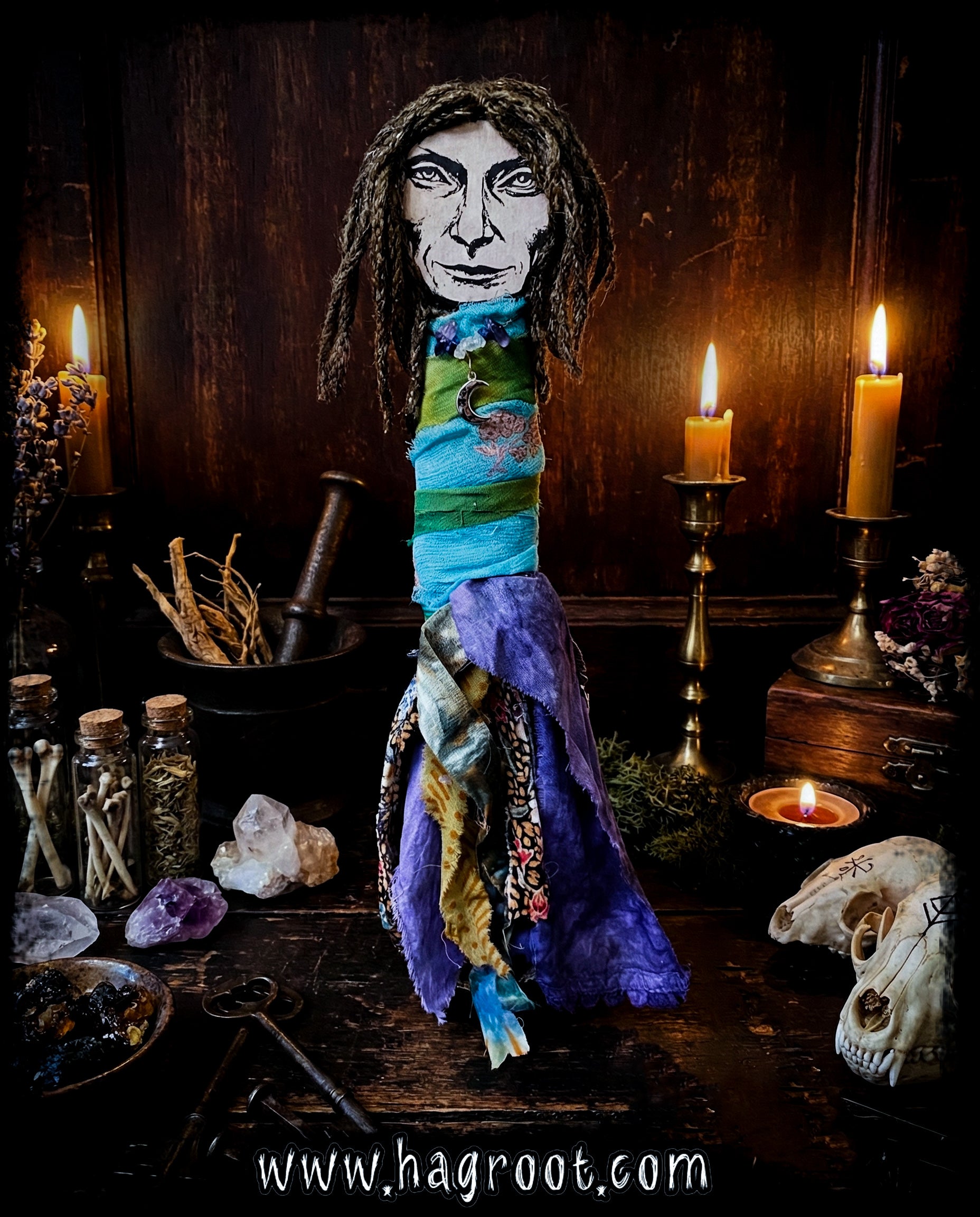 Moon Magick - Spirit Infused Art Doll