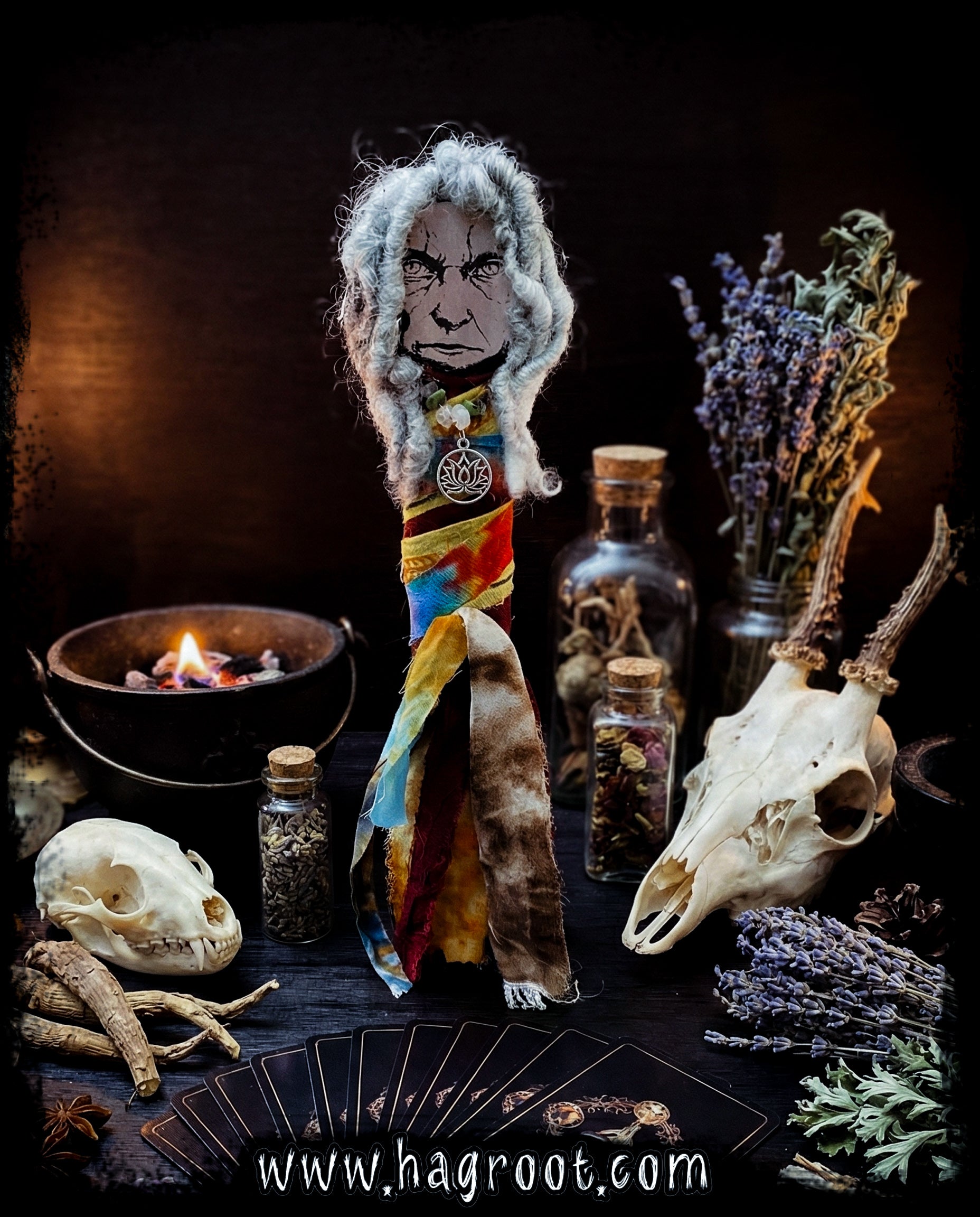 Lotus Flower - Spirit Infused Art Doll