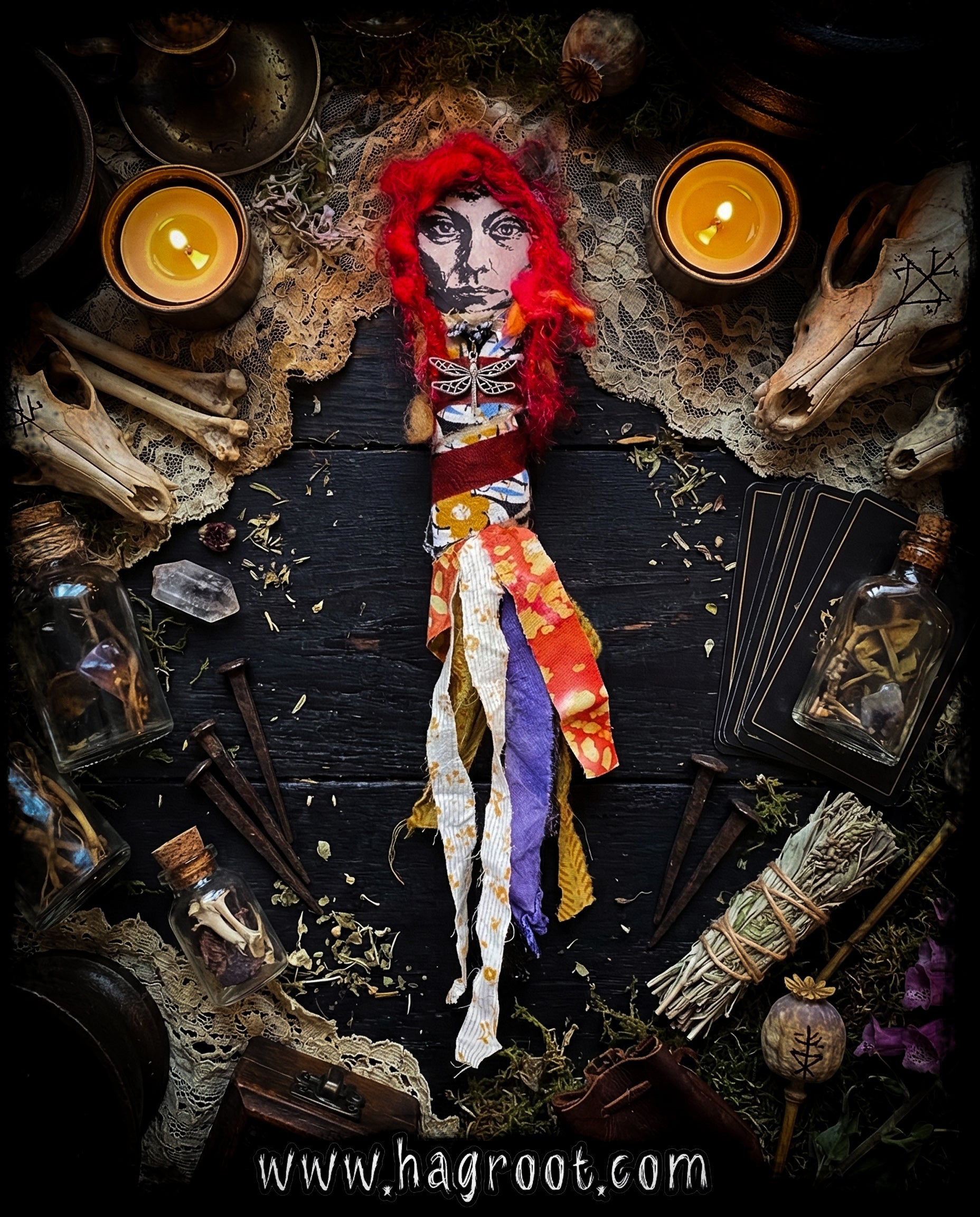 Dragonfly Medicine - Spirit Infused Art Doll