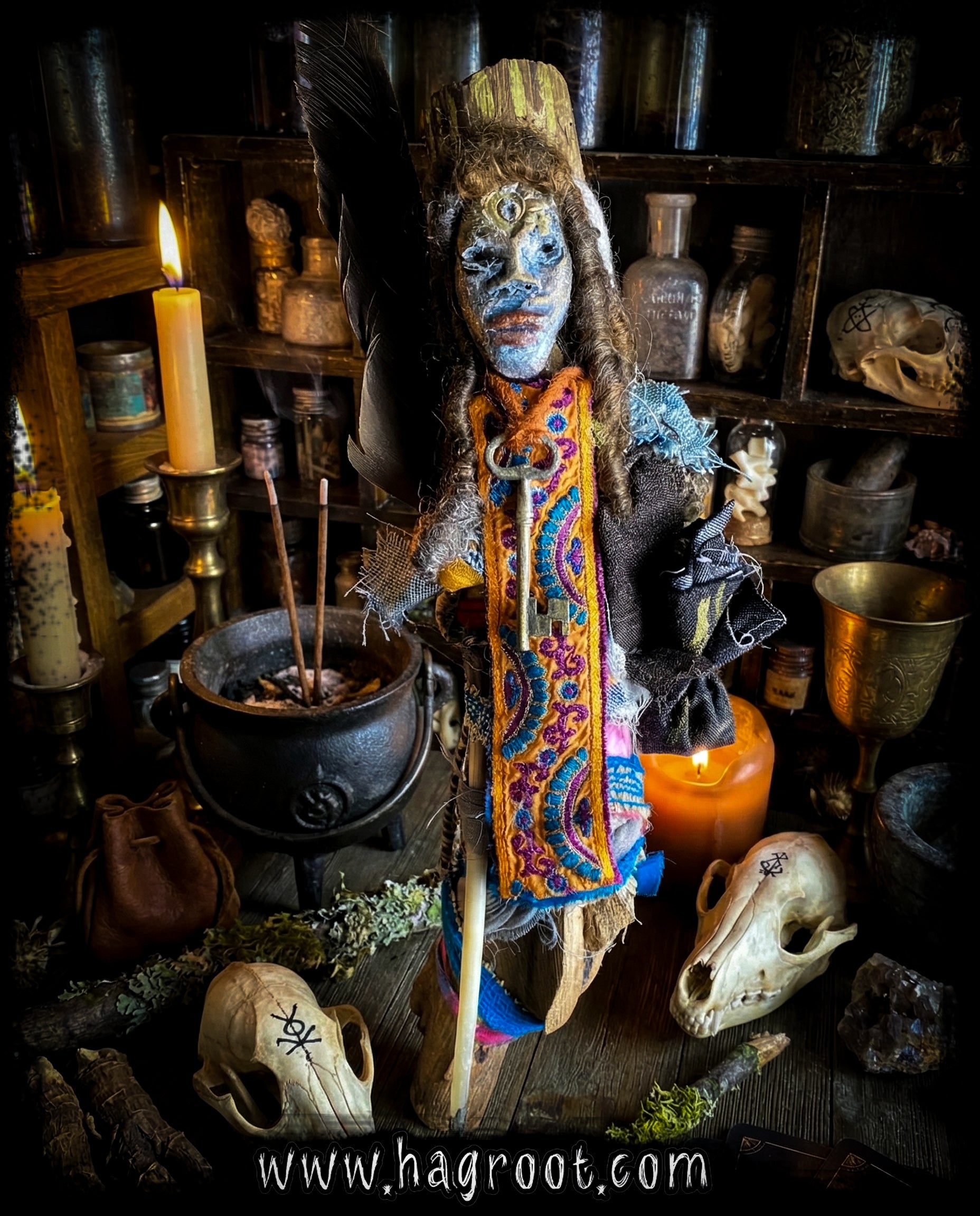 Spark Your Creative Fire - Spirit Doll,  Conjure Doll, Intention Doll