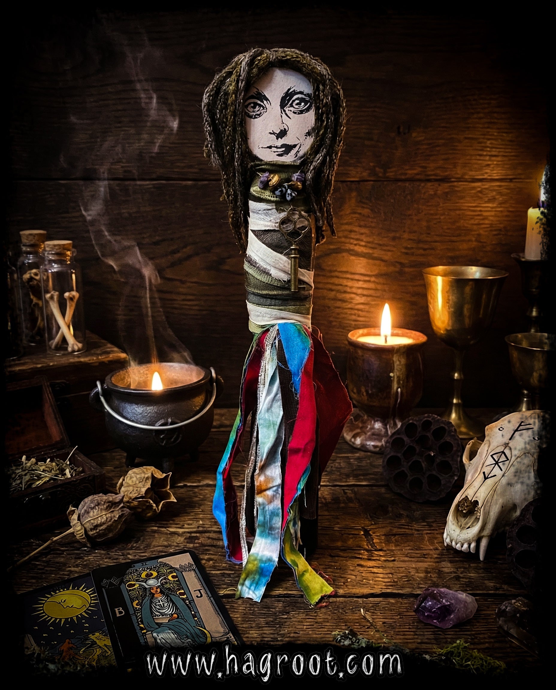 Crossroads + Possibility - Spirit Infused Art Doll