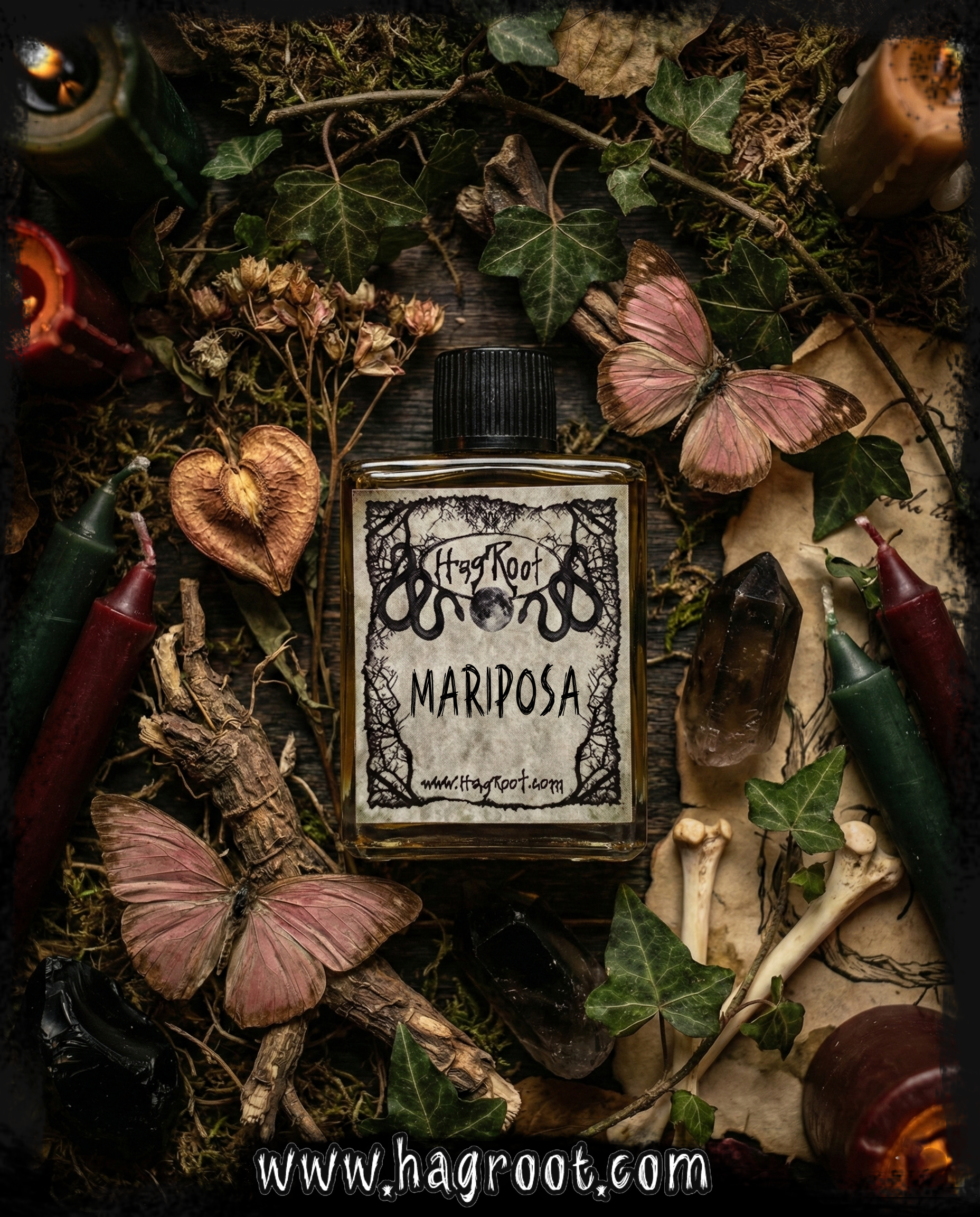 MARIPOSA-(Honeysuckle, Jasmine, Fig)-Perfume, Cologne, Anointing, Ritual Oil