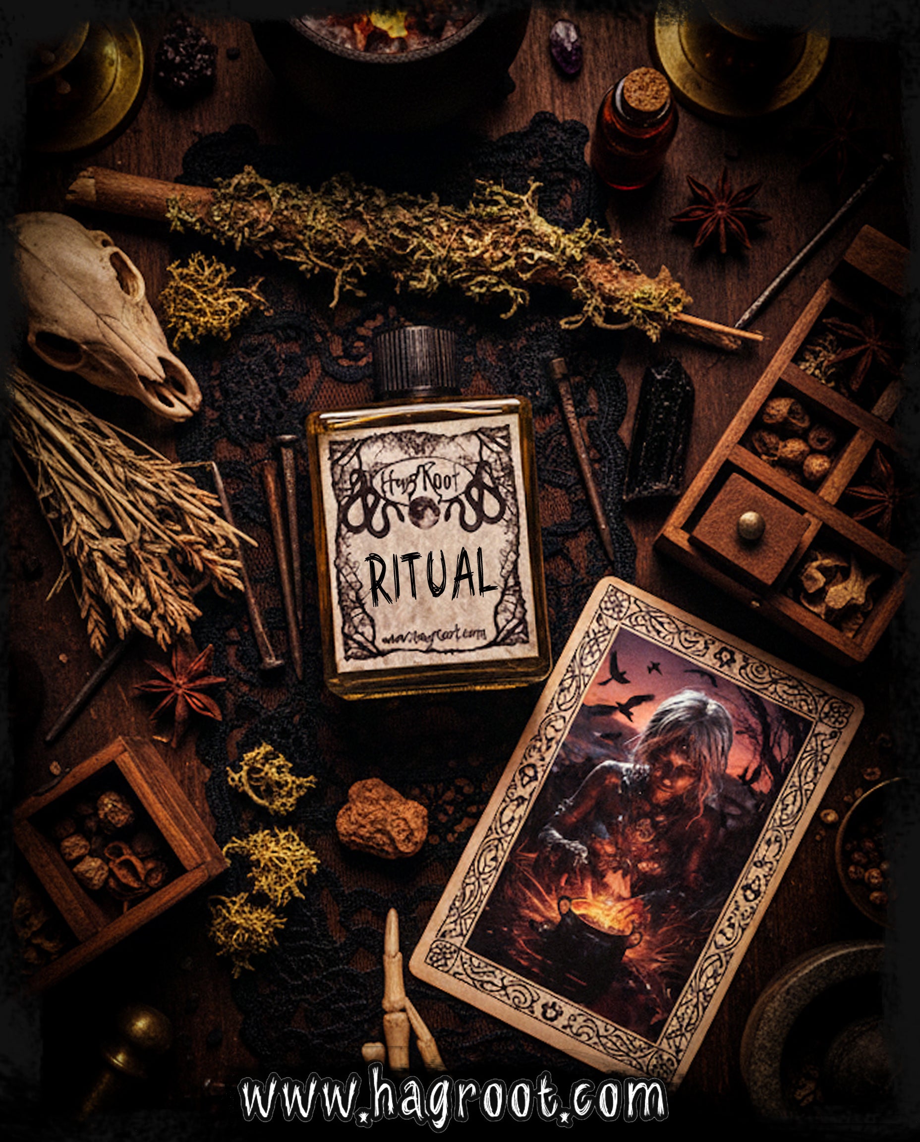 RITUAL-(Birch, Spruce, Frankincense, Hawthorn Berry, Moss, Pinion Wood, Narcissus, Leather)-Perfume, Cologne, Anointing, Ritual Oil