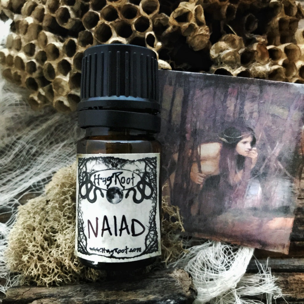 NAIAD-(Enchanted River Water, Vanilla, Amber, Musk, Sandalwood, Heliotrope)-Perfume, Cologne, Anointing, Ritual Oil