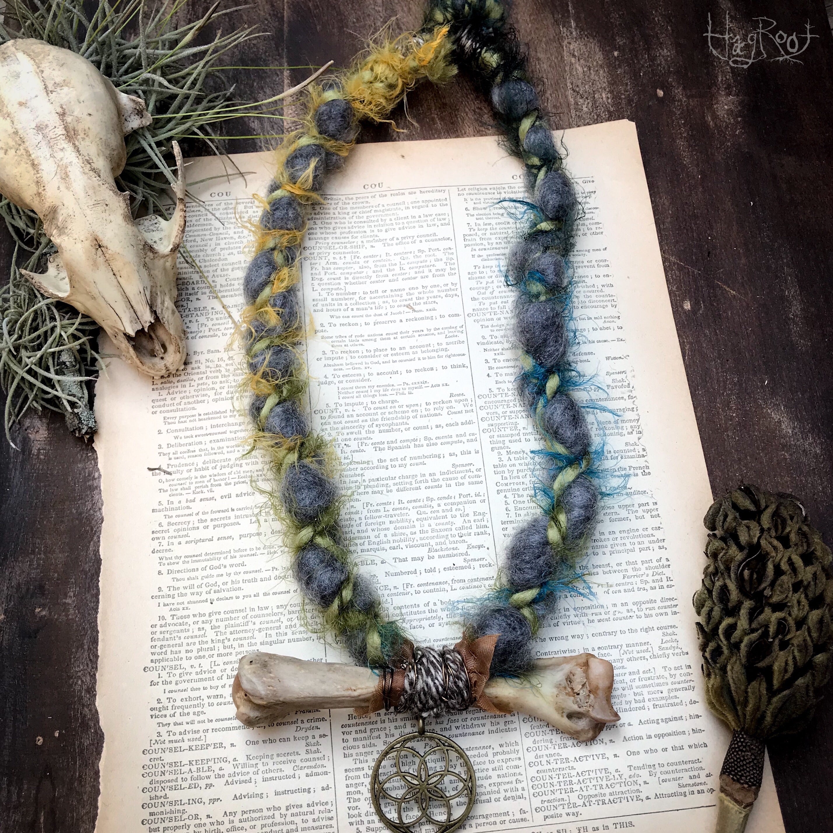 Shaman Weaver Necklace for Consciousness and Seeing the Hidden