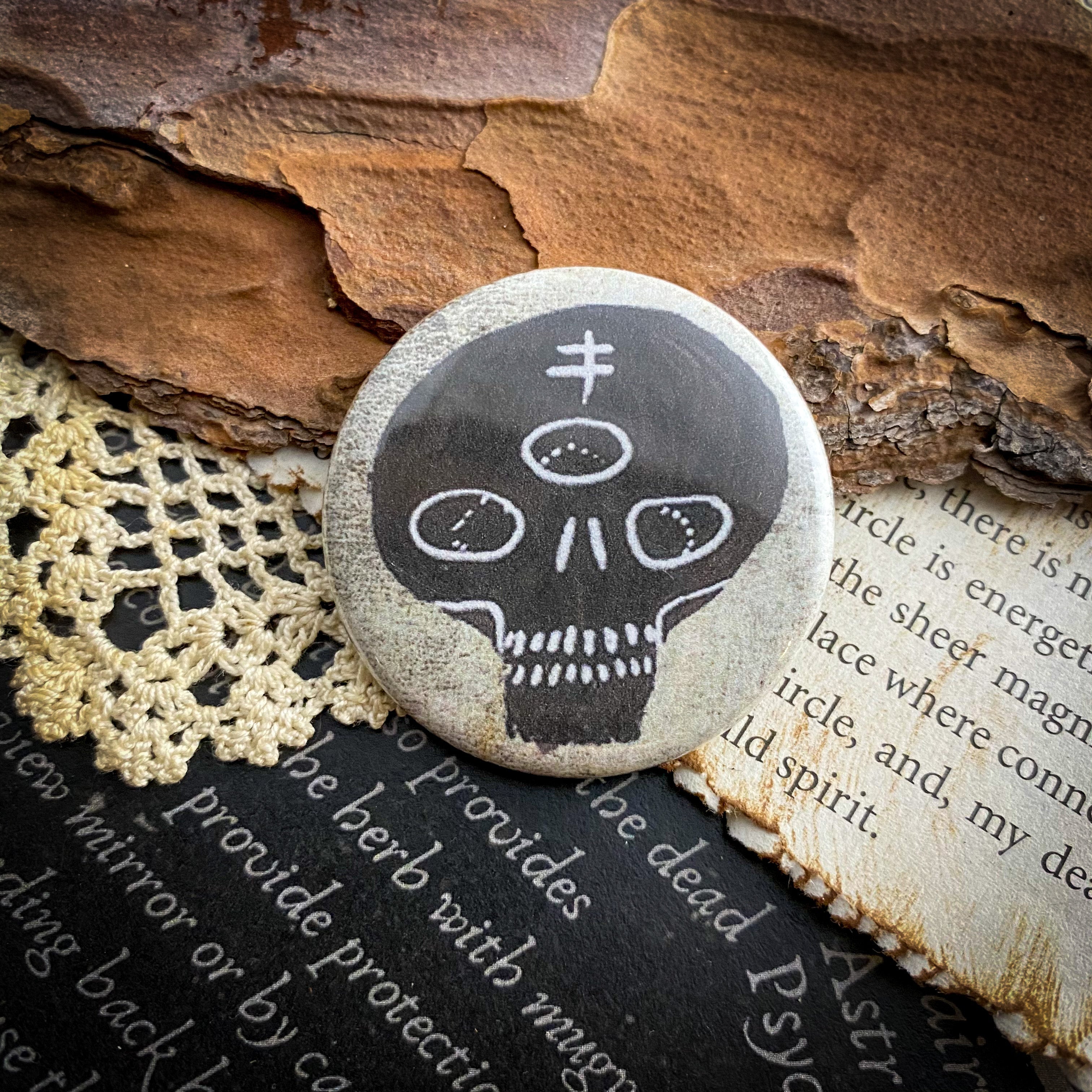 Third Eye - 1.5" Pin Back Button