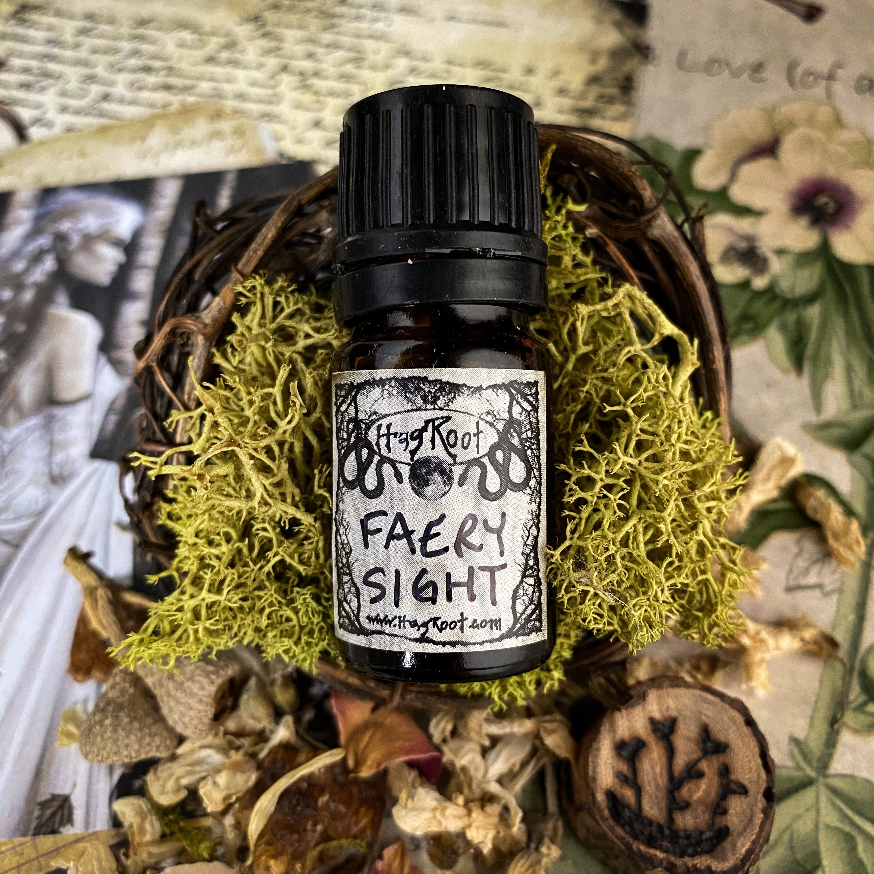 FAERY SIGHT-(Fresh Picked Fruits, Whimsical Desserts and a Dusting of Faery Magick)-Perfume, Cologne, Anointing, Ritual Oil