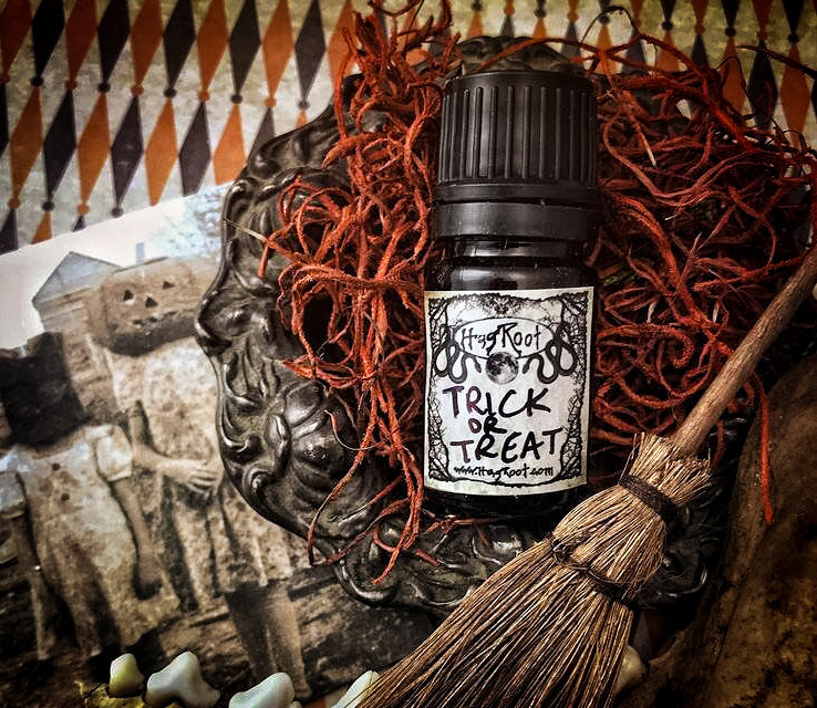 TRICK OR TREAT-(Halloween Candy, Vanilla, Cocoa, Sugar, Strawberry)-Perfume, Cologne, Anointing, Ritual Oil