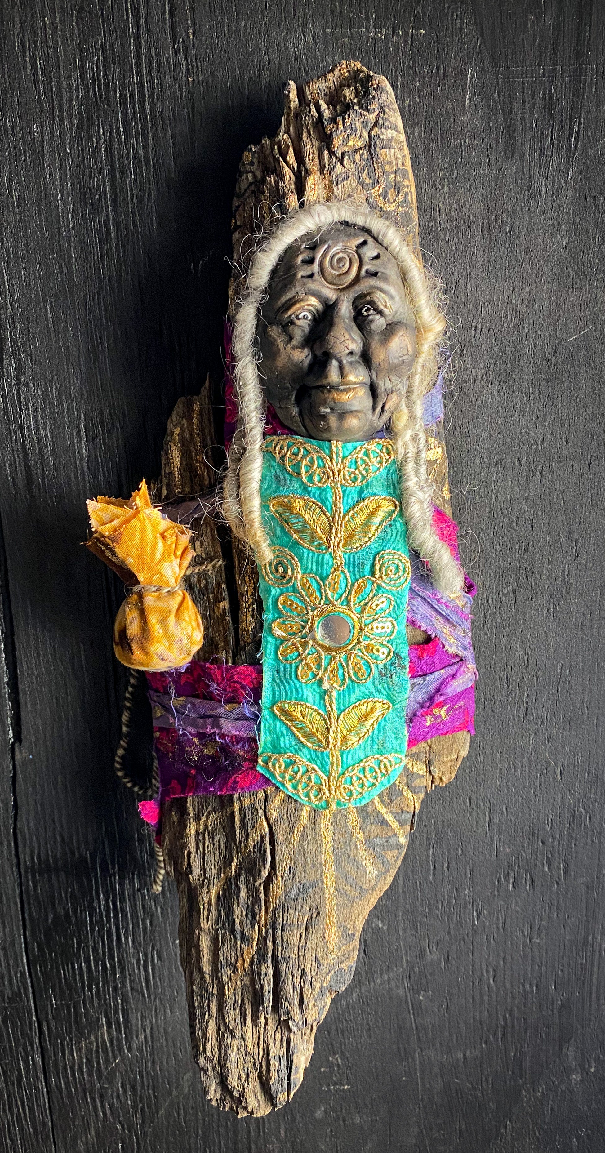 Conjure Doll for Living Boldly and Authentically - Spirit Doll - Medicine Doll - JuJu Doll - Women of the World Series