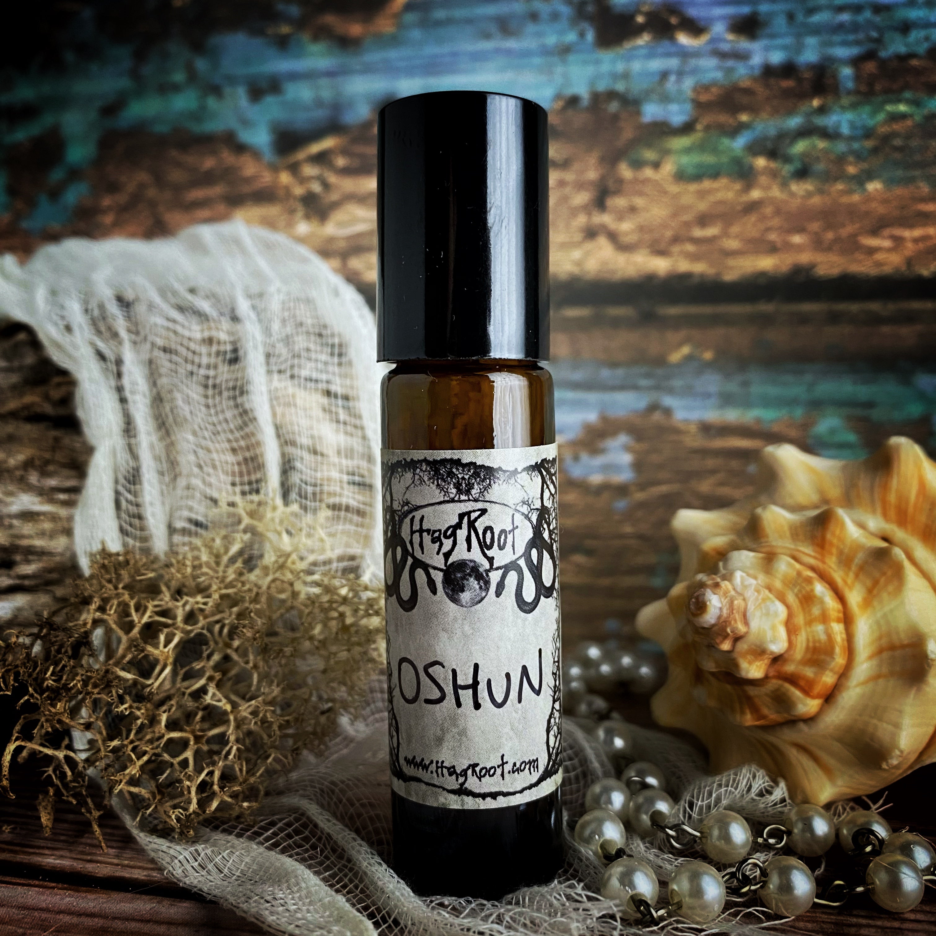 OSHUN-(Ozone, Jasmine, Cedar, Brown Sugar, Moss, Heliotrope, Fig)-Perfume, Cologne, Anointing, Ritual Oil