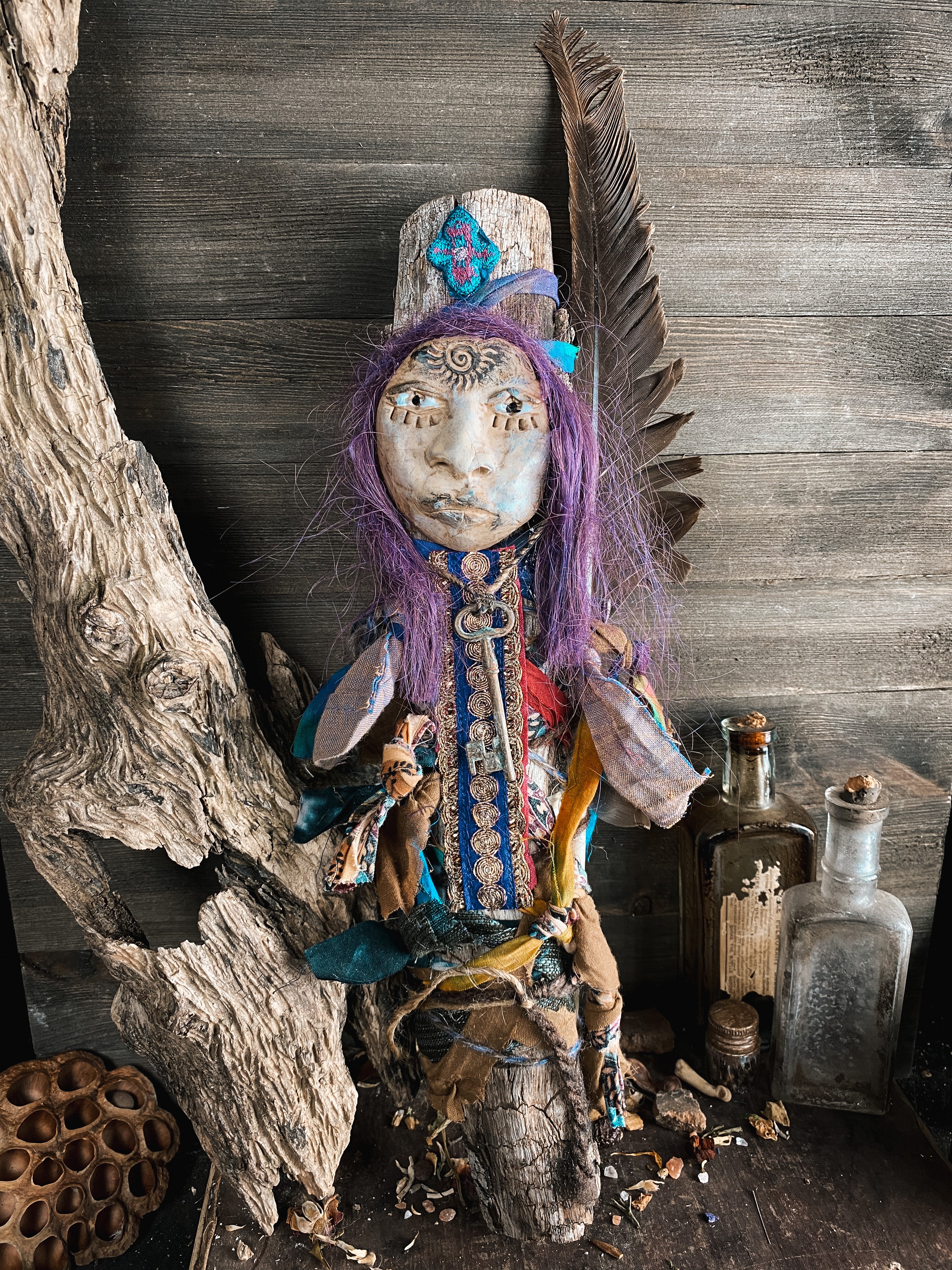 She of the Sacred Feminine - Medicine Doll for Feminine Energy, Passion and Self Love