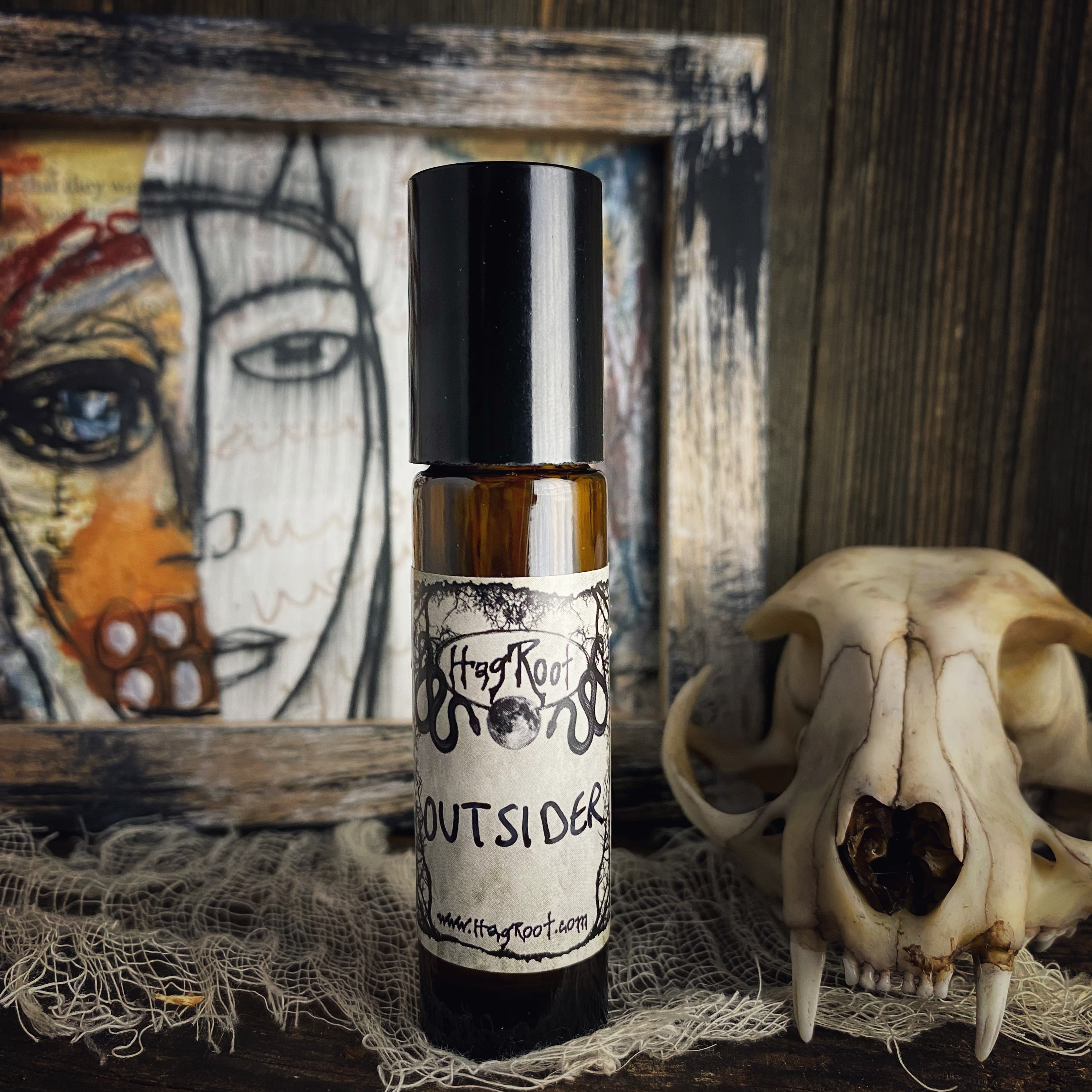 OUTSIDER-(Warm Spices, Golden Resins, Forest)-Perfume, Cologne, Anointing, Ritual Oil