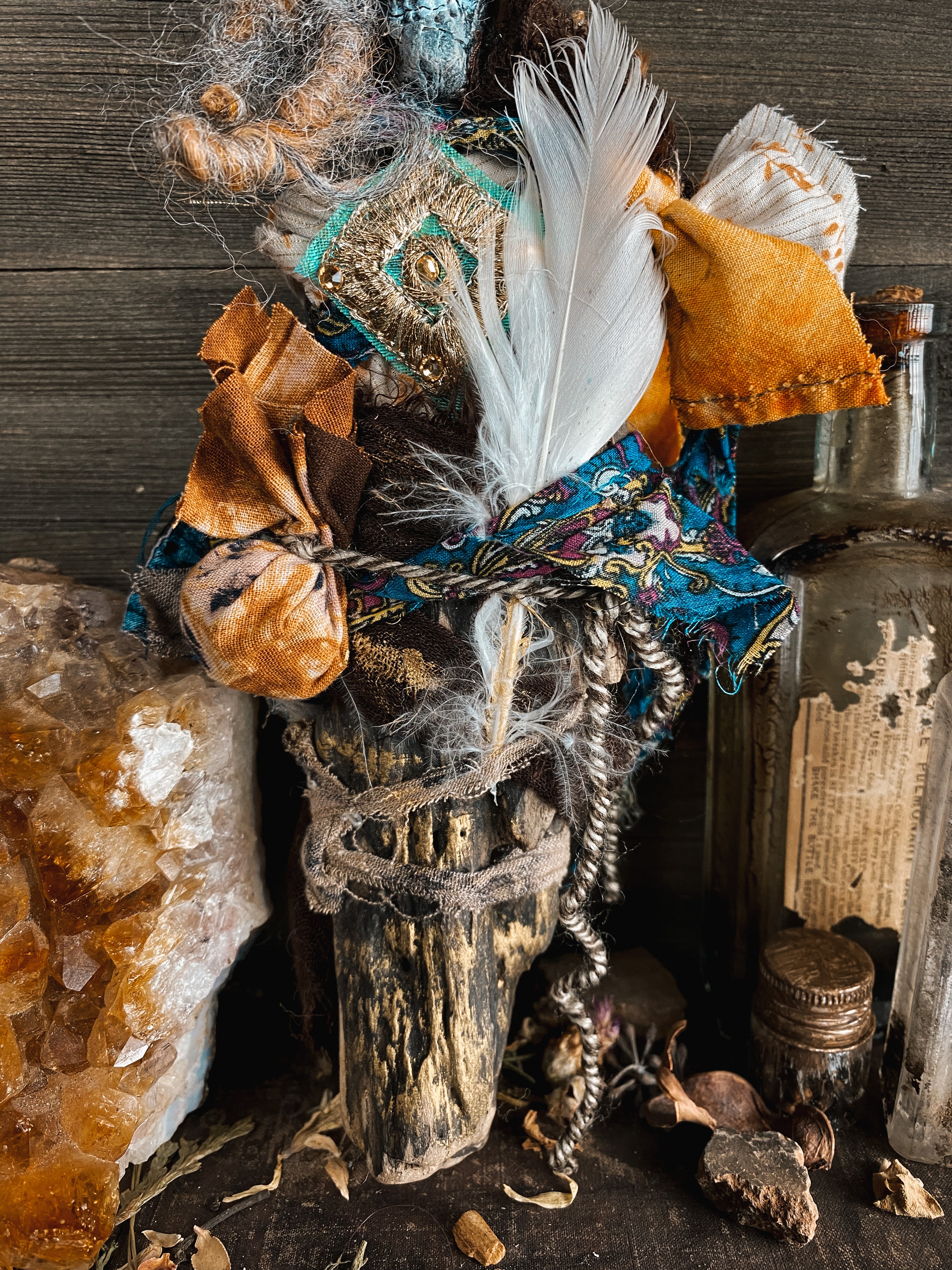 She of Independence - Sacred Medicine Doll for Liberation, Strength and Freedom