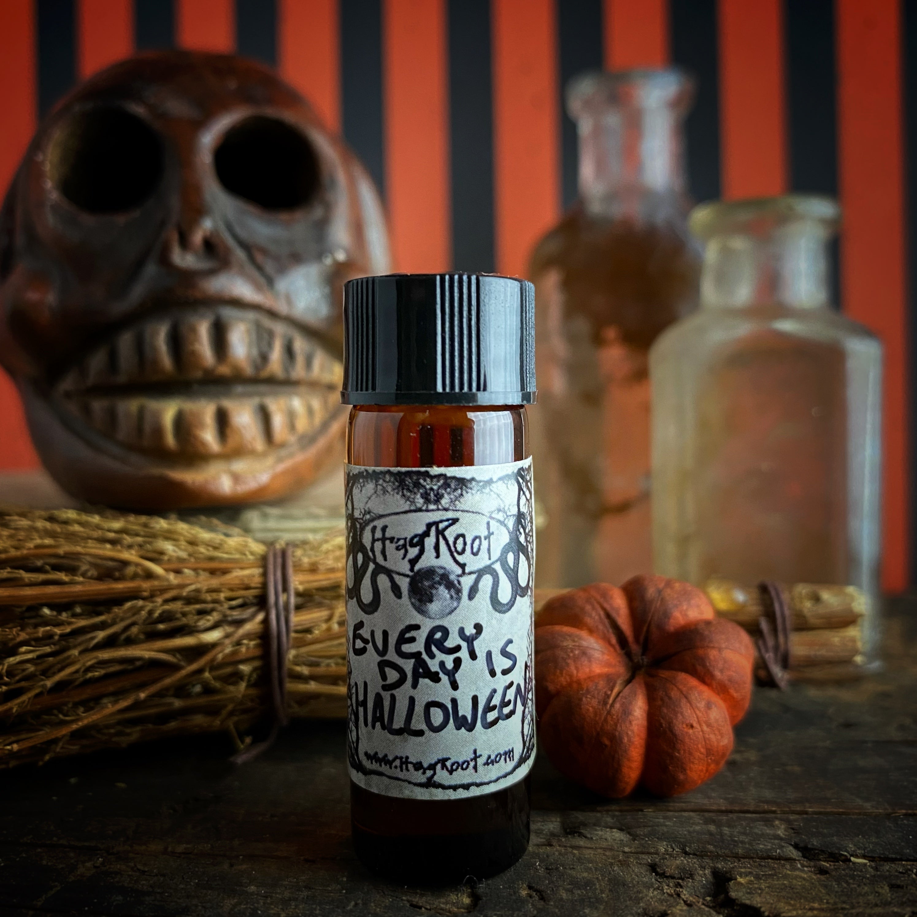 EVERY DAY IS HALLOWEEN-(Pumpkin, Patchouli, Candy, Spice, Dark Woods)-Perfume, Cologne, Anointing, Ritual Oil