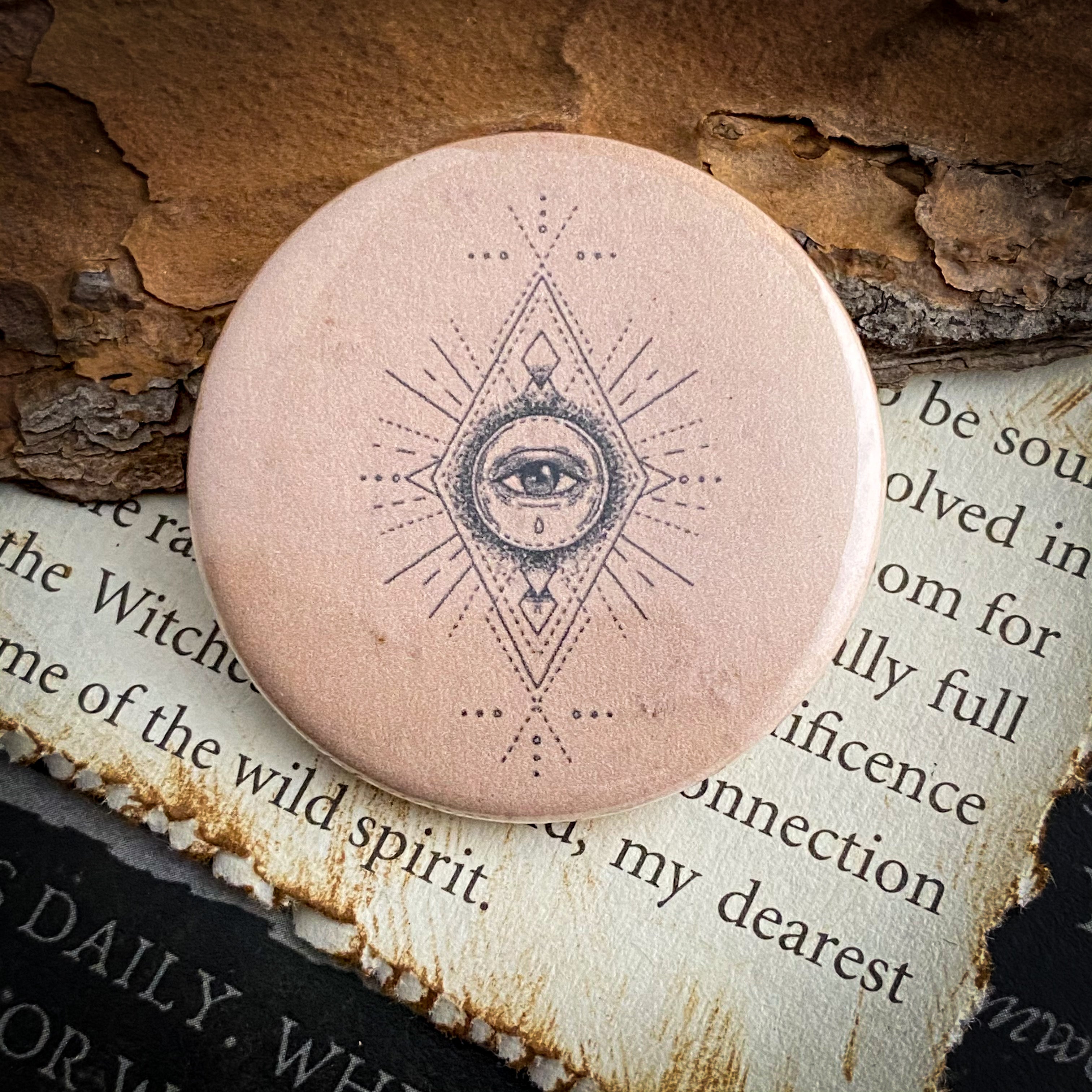 Sacred Wisdom - 1.5" Pin Back Button