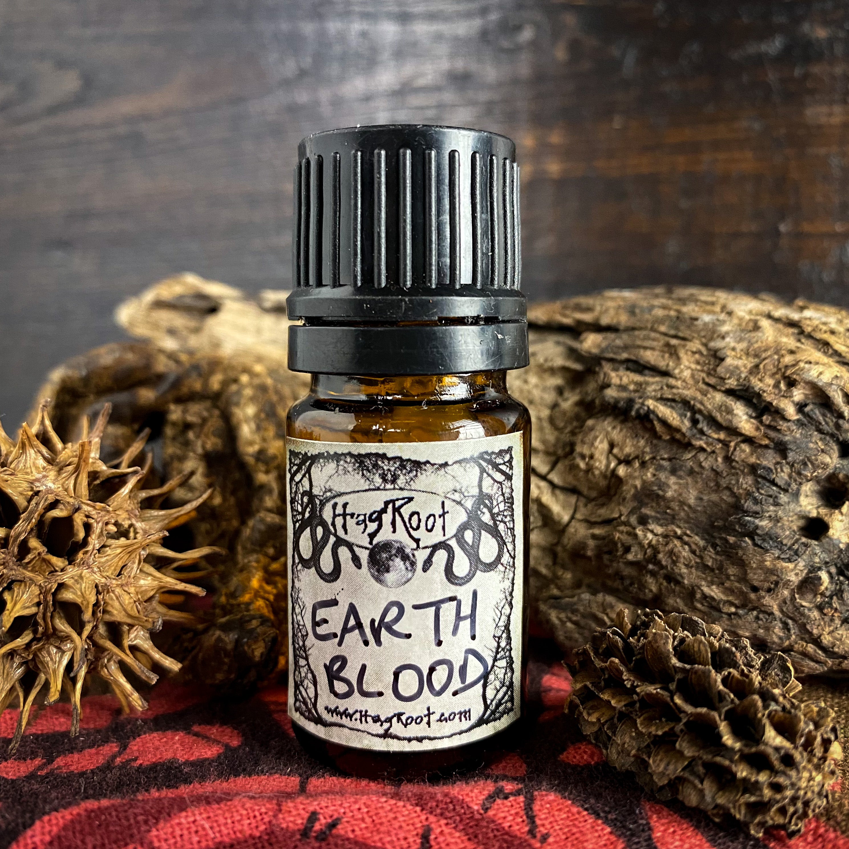 EARTH BLOOD-(Ceremonial Cacao, Freshly Dug Earth, Spiced Offerings)-Perfume, Cologne, Anointing, Ritual Oil