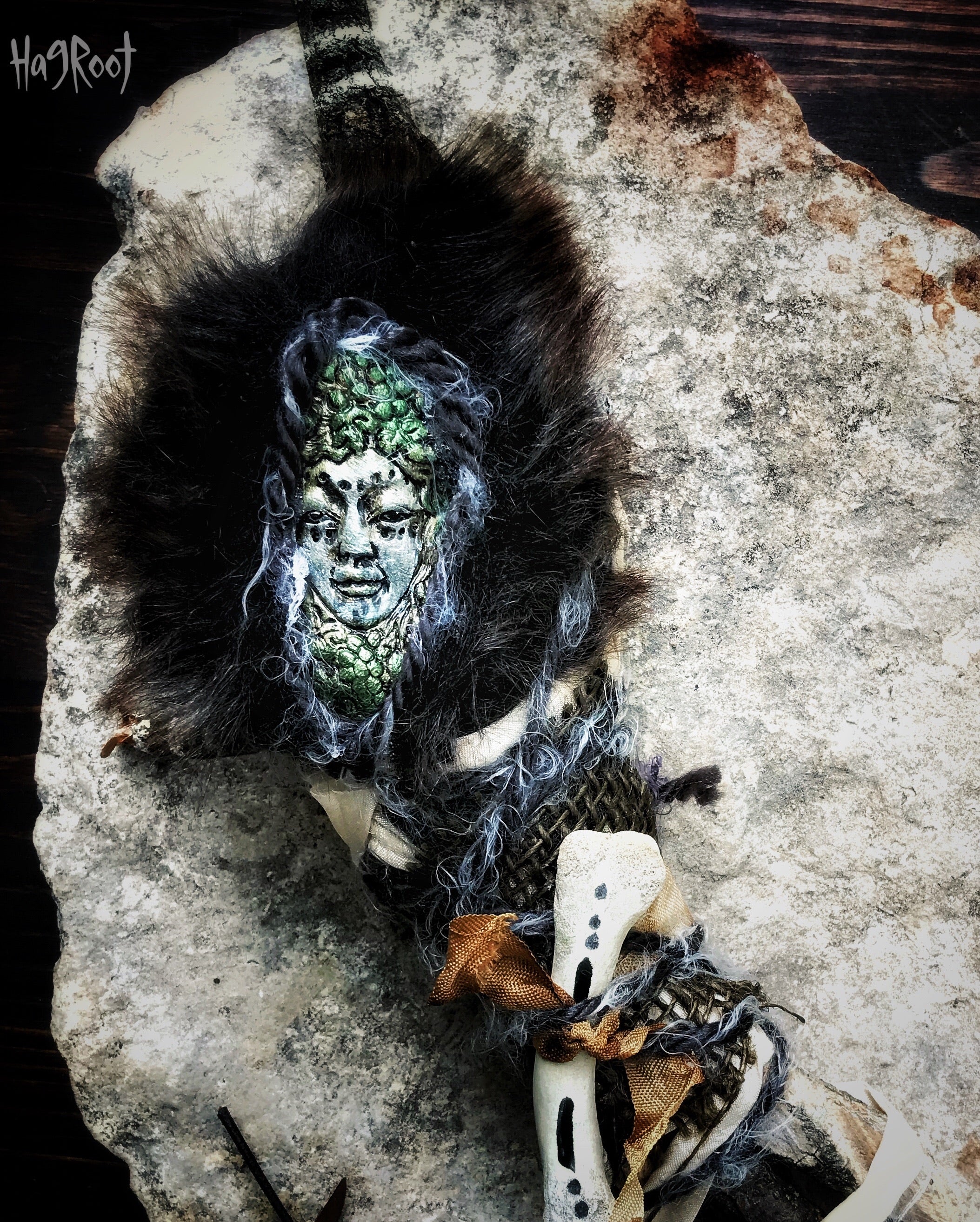 Crone of the Elements - Medicine Doll - Understand and use your wild magick.