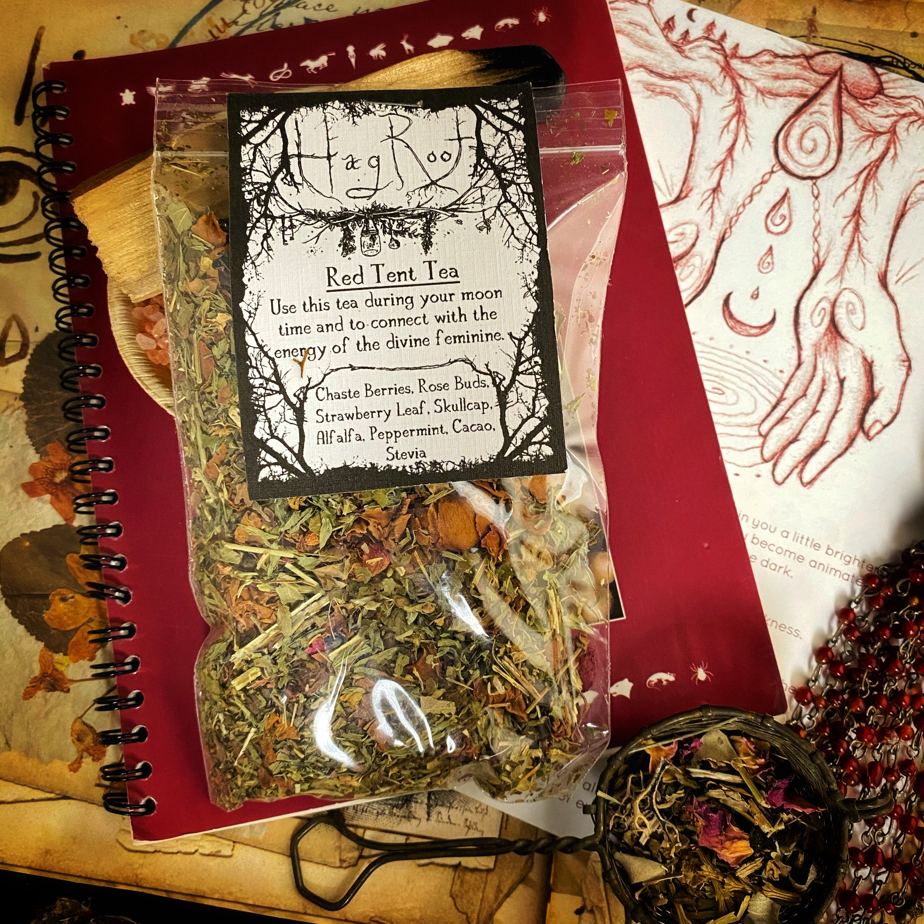 Red Tent Tea - Loose Leaf Herbal Tea