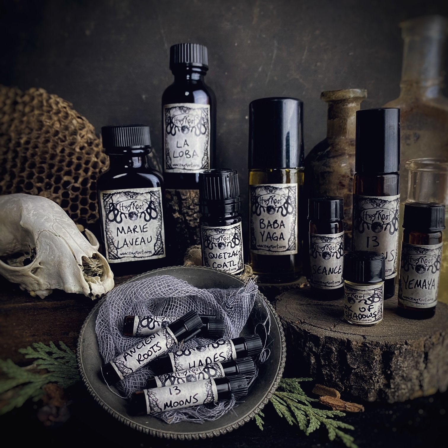 BOOK OF SHADOWS-(Aged Leather, Old Book Pages, Incense, Sweet Offerings)-2021 Edition-Perfume, Cologne, Anointing, Ritual Oil