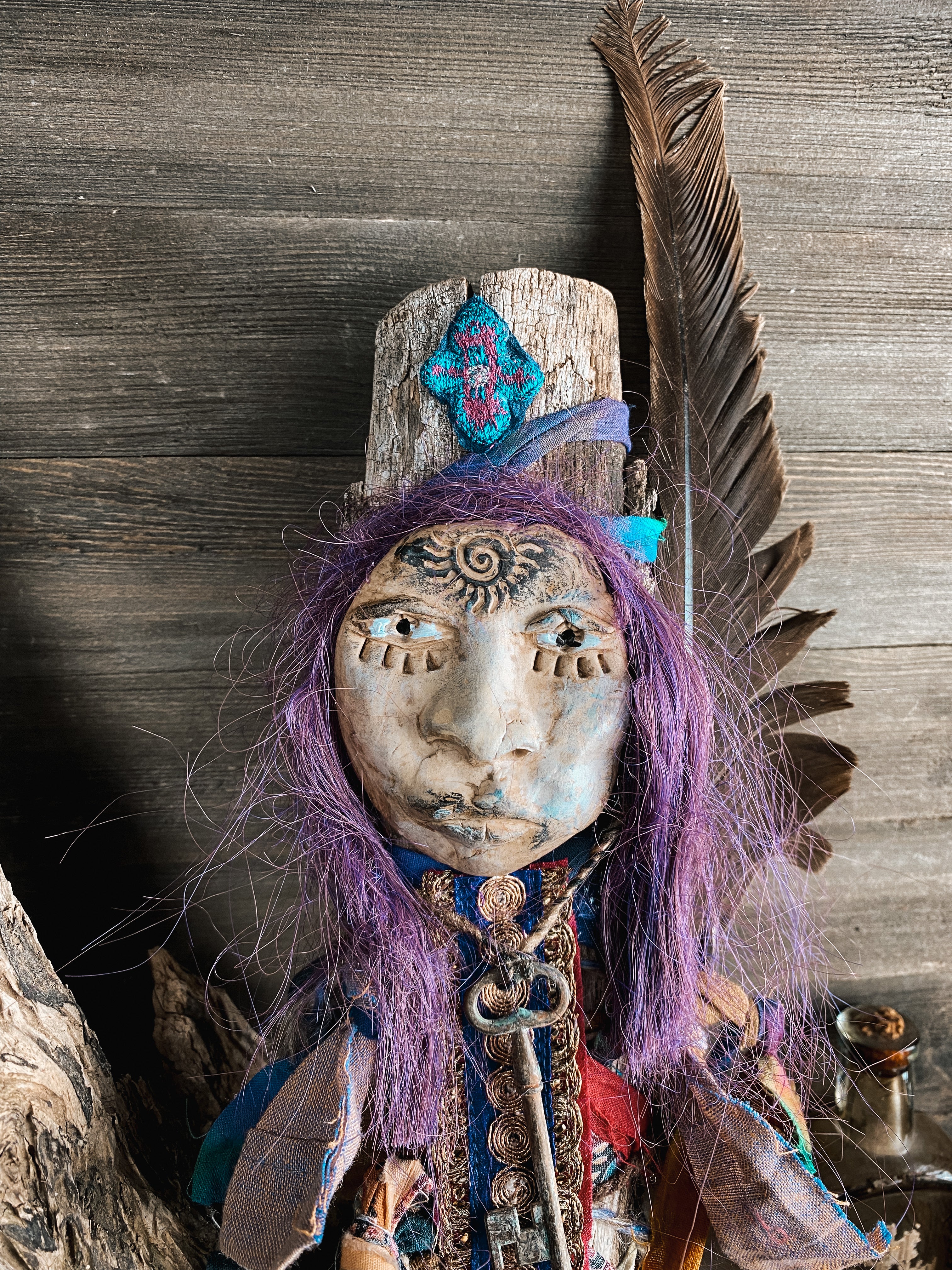 She of the Sacred Feminine - Medicine Doll for Feminine Energy, Passion and Self Love