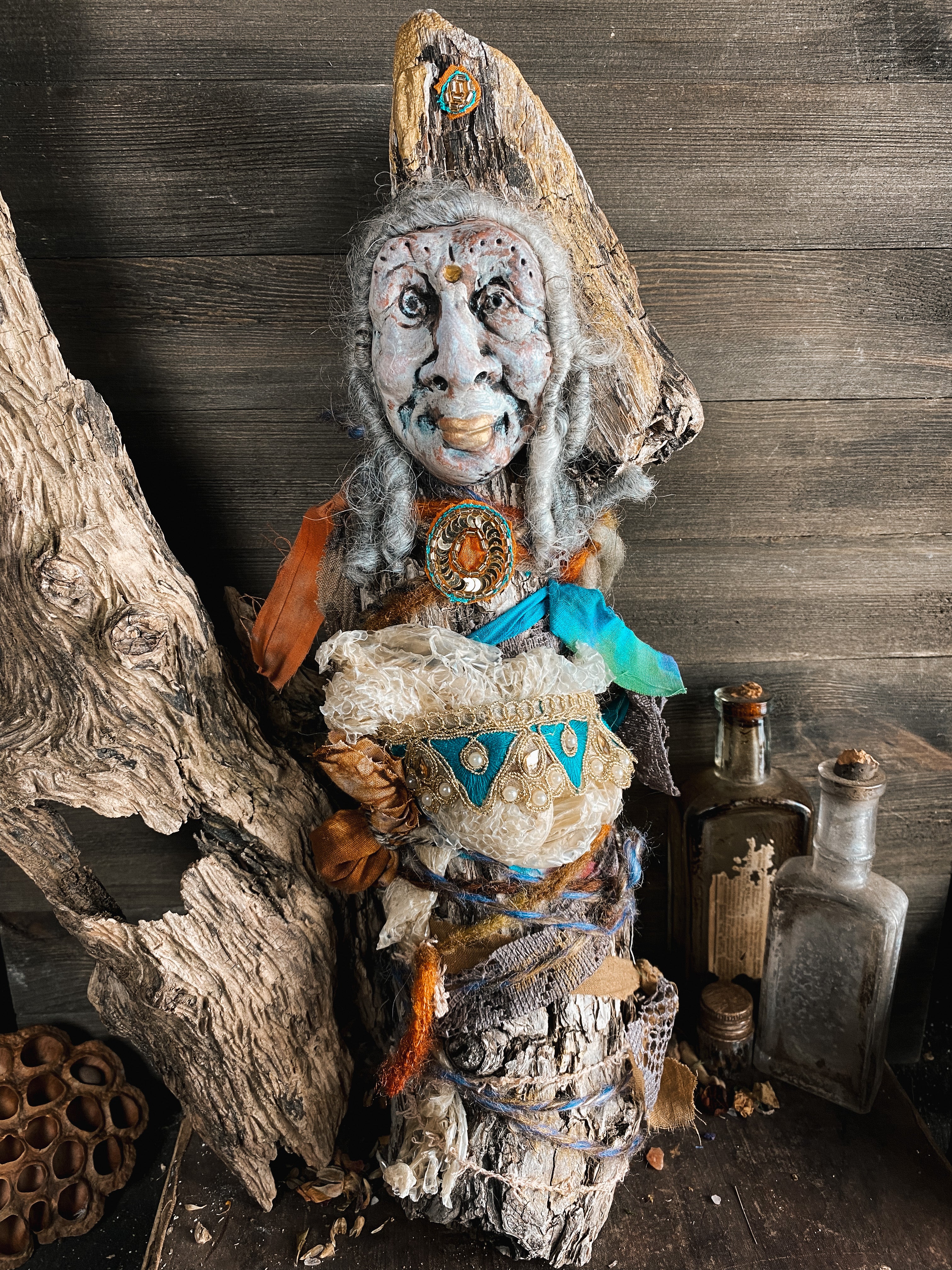 She of Connection - Sacred Medicine Doll for Connection to Self, Nature People, Purpose and All that Is