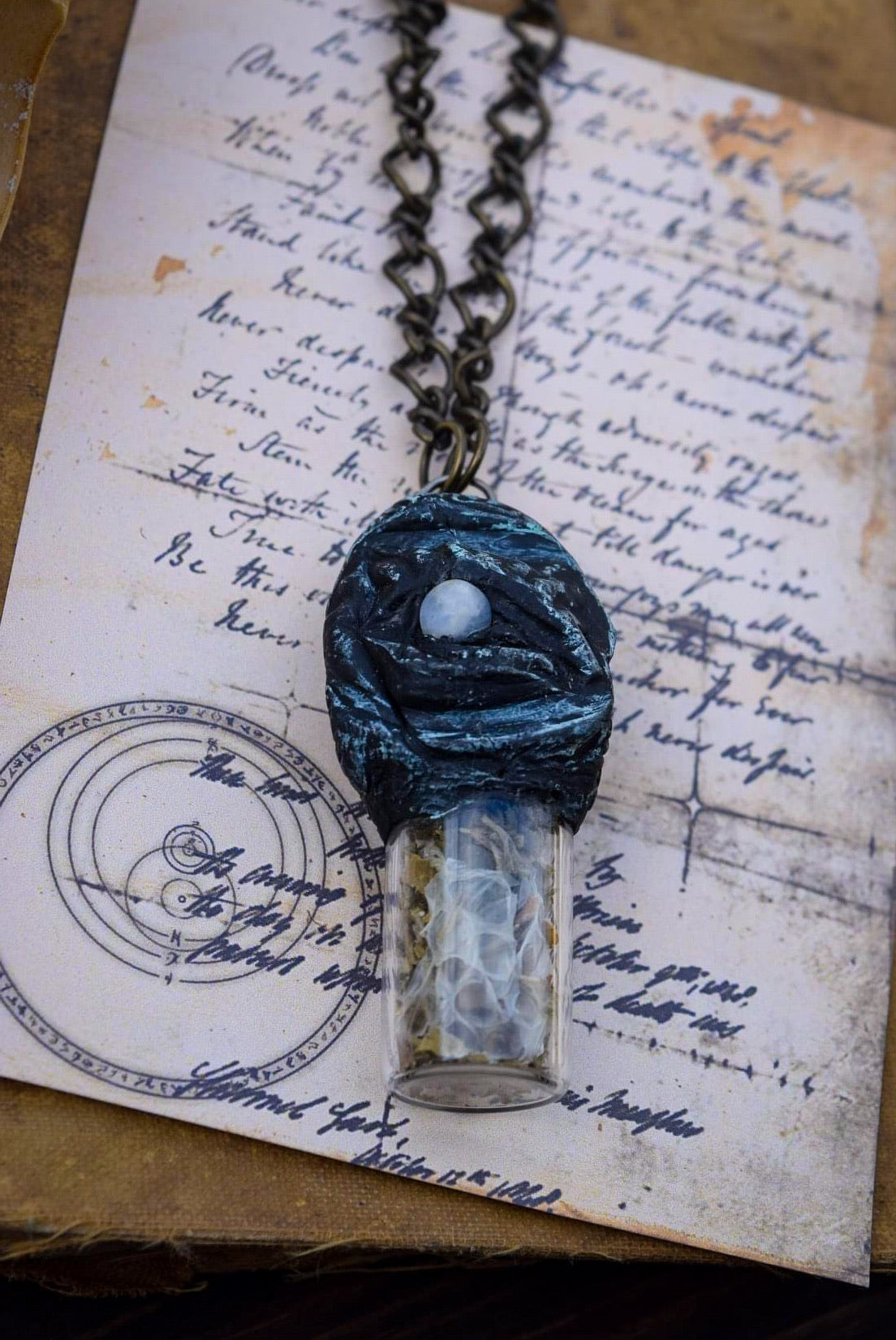 Third Eye Awakening Necklace for Wisdom, Dreamwork and Intuition