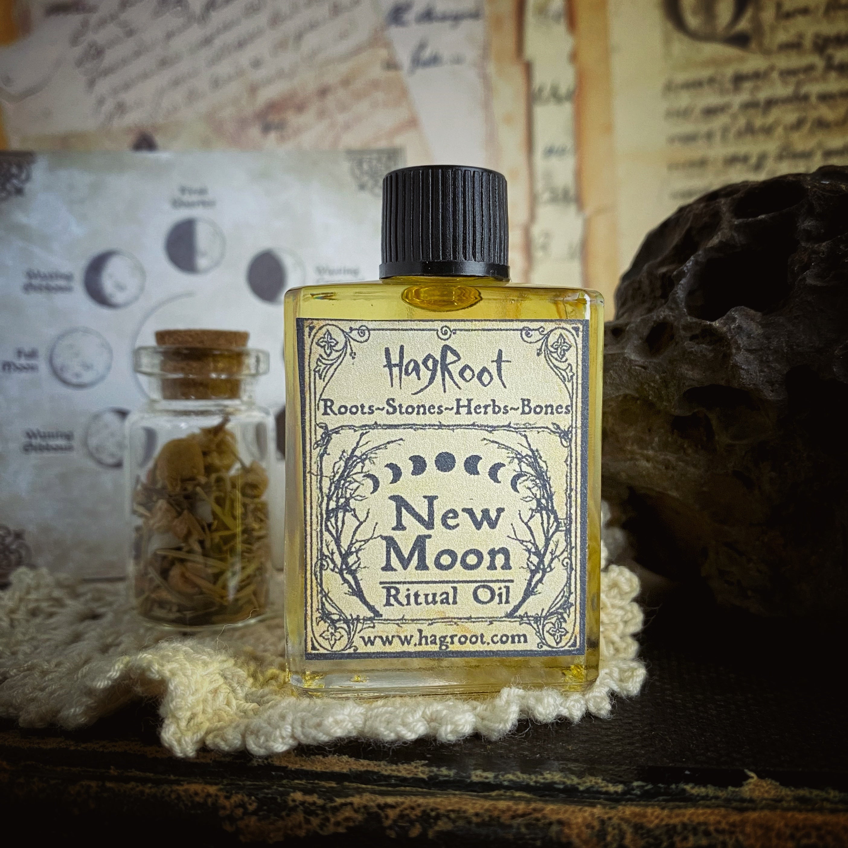 New Moon Ritual Oil, Perfume Oil