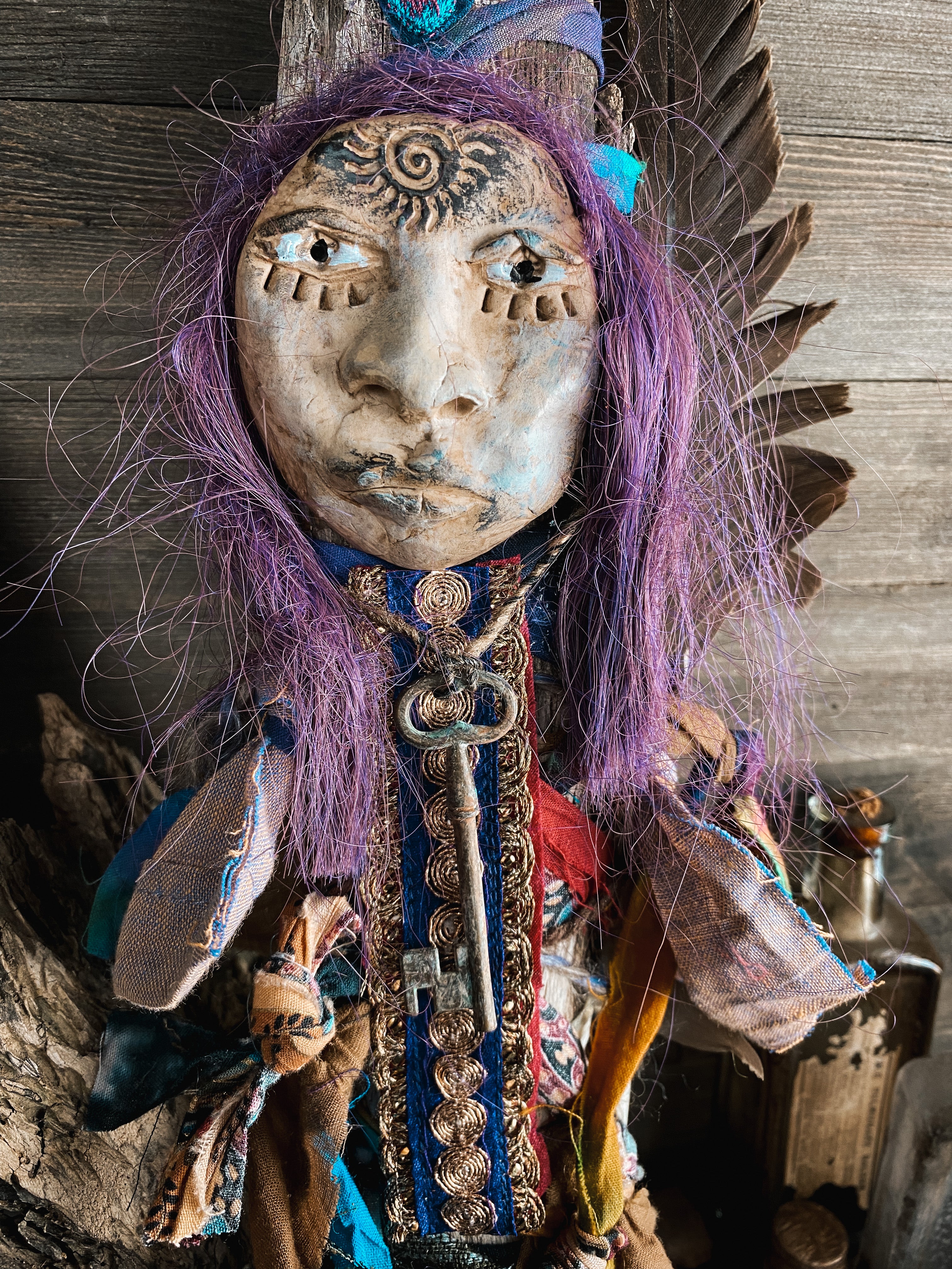 She of the Sacred Feminine - Medicine Doll for Feminine Energy, Passion and Self Love