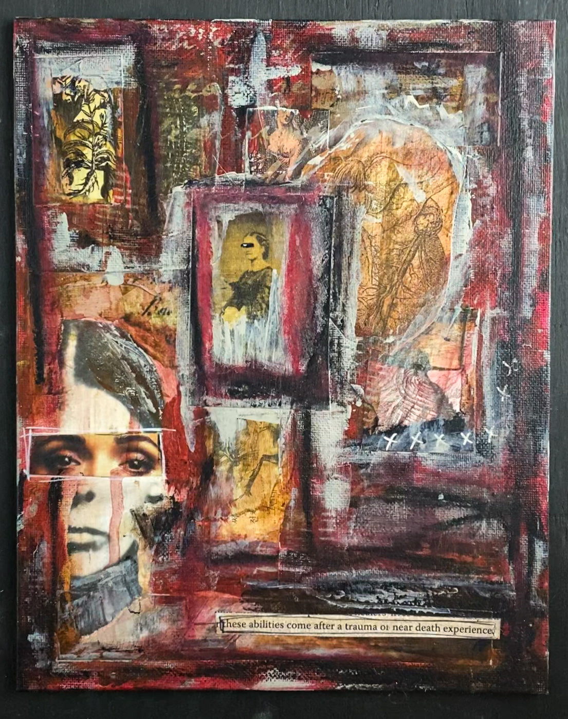 These Abilities - Original Mixed Media Collage