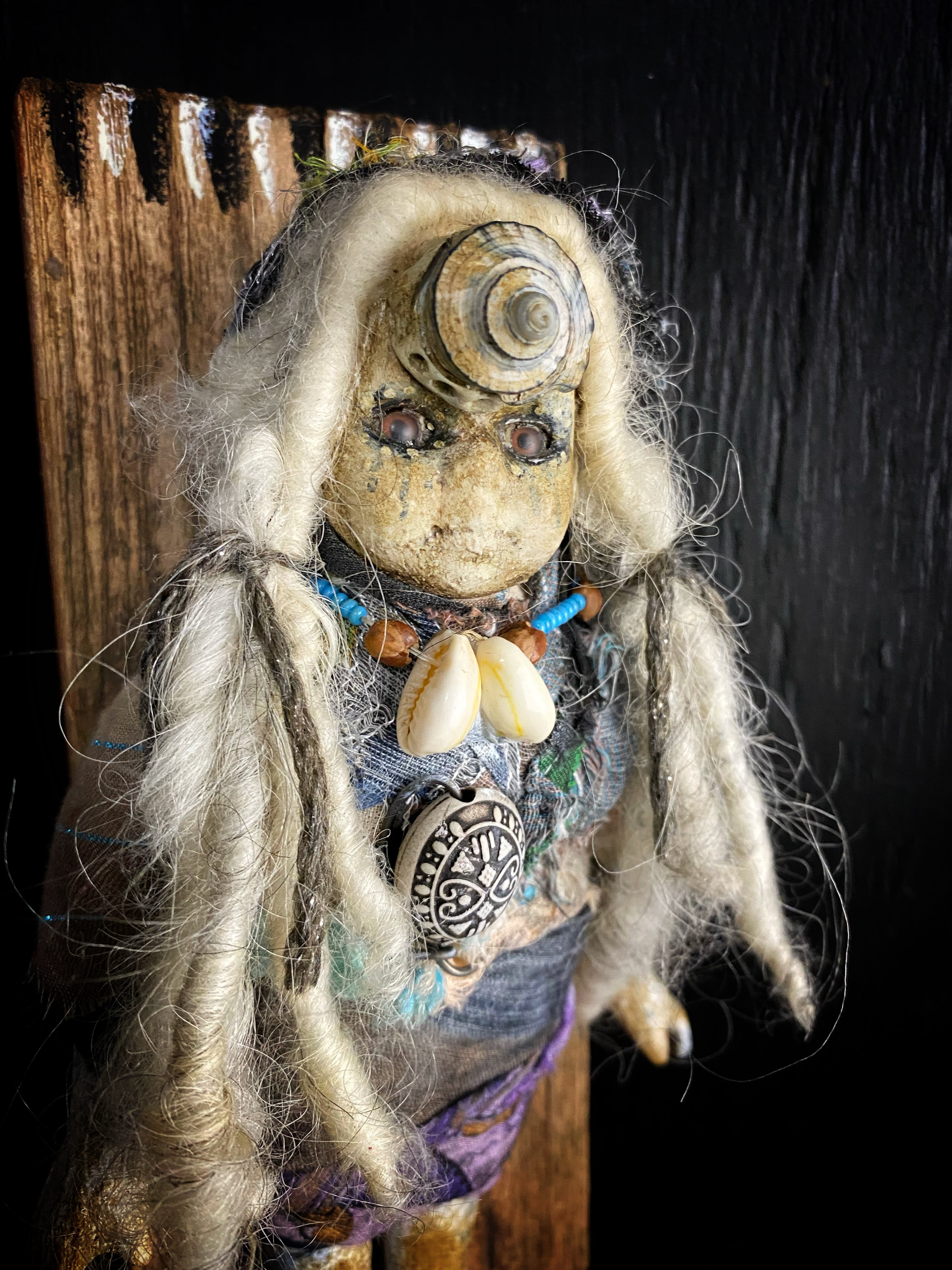 DAUGHTER OF THE SEA - Folk Spirit Doll