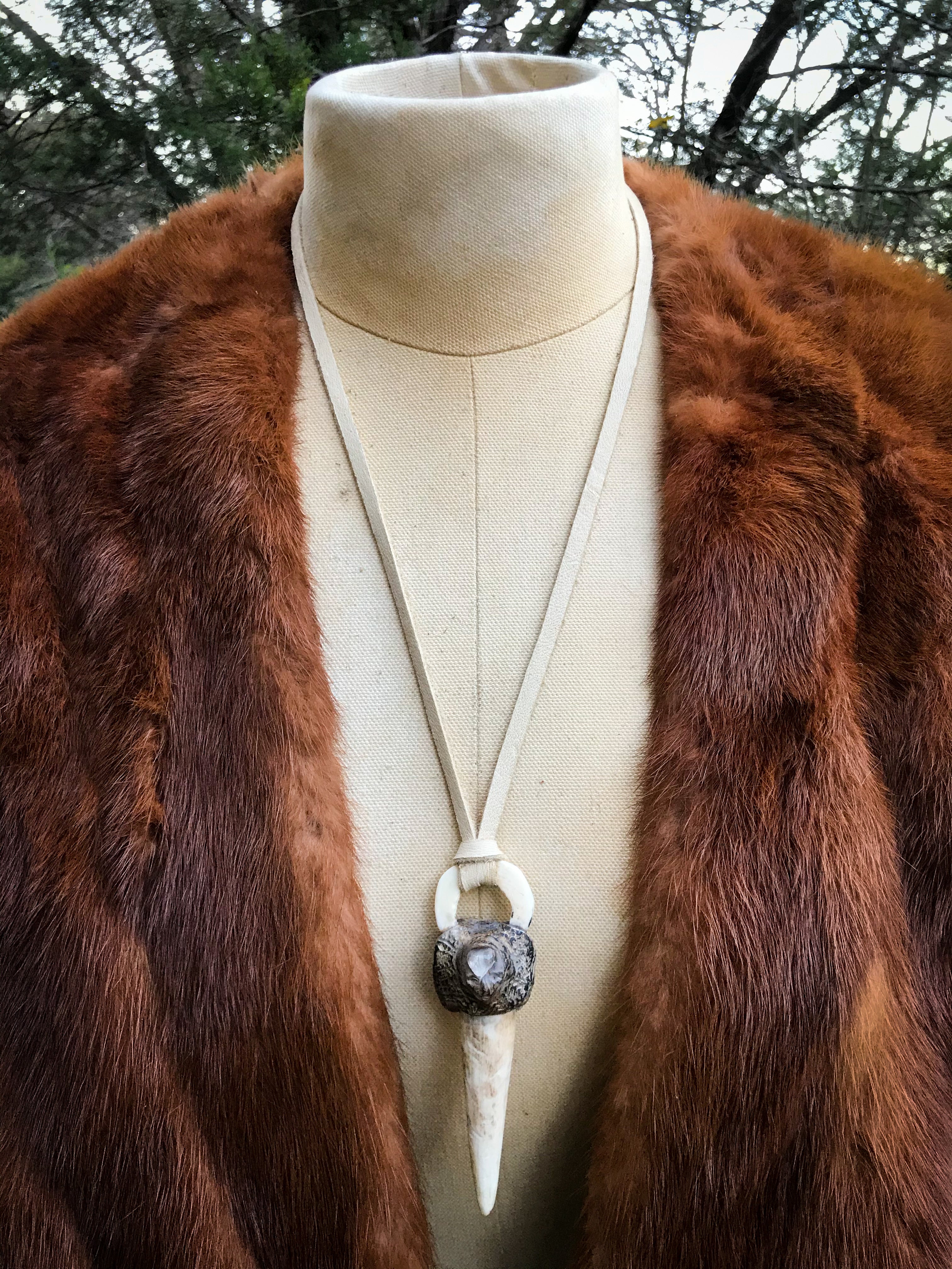 Deer Woman Necklace for Reconnecting to Your Wild Self