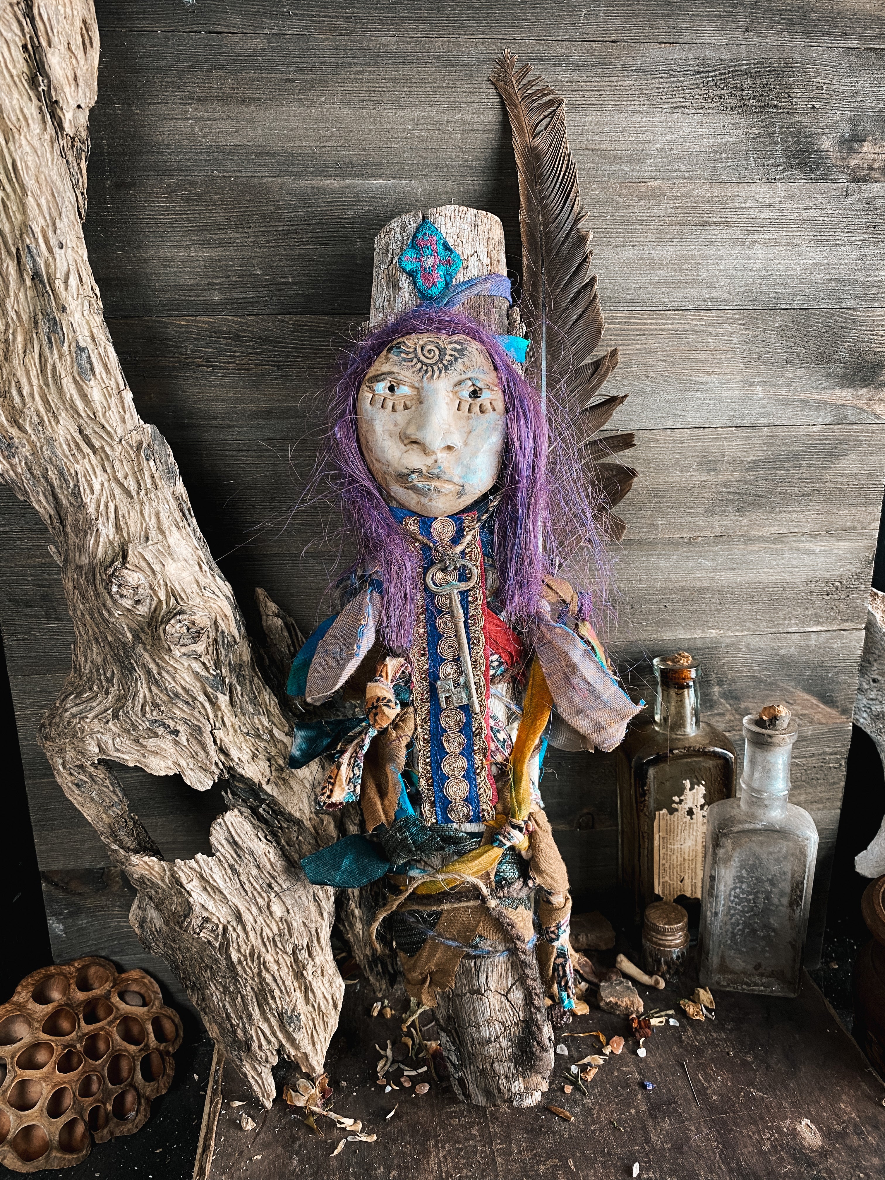 She of the Sacred Feminine - Medicine Doll for Feminine Energy, Passion and Self Love