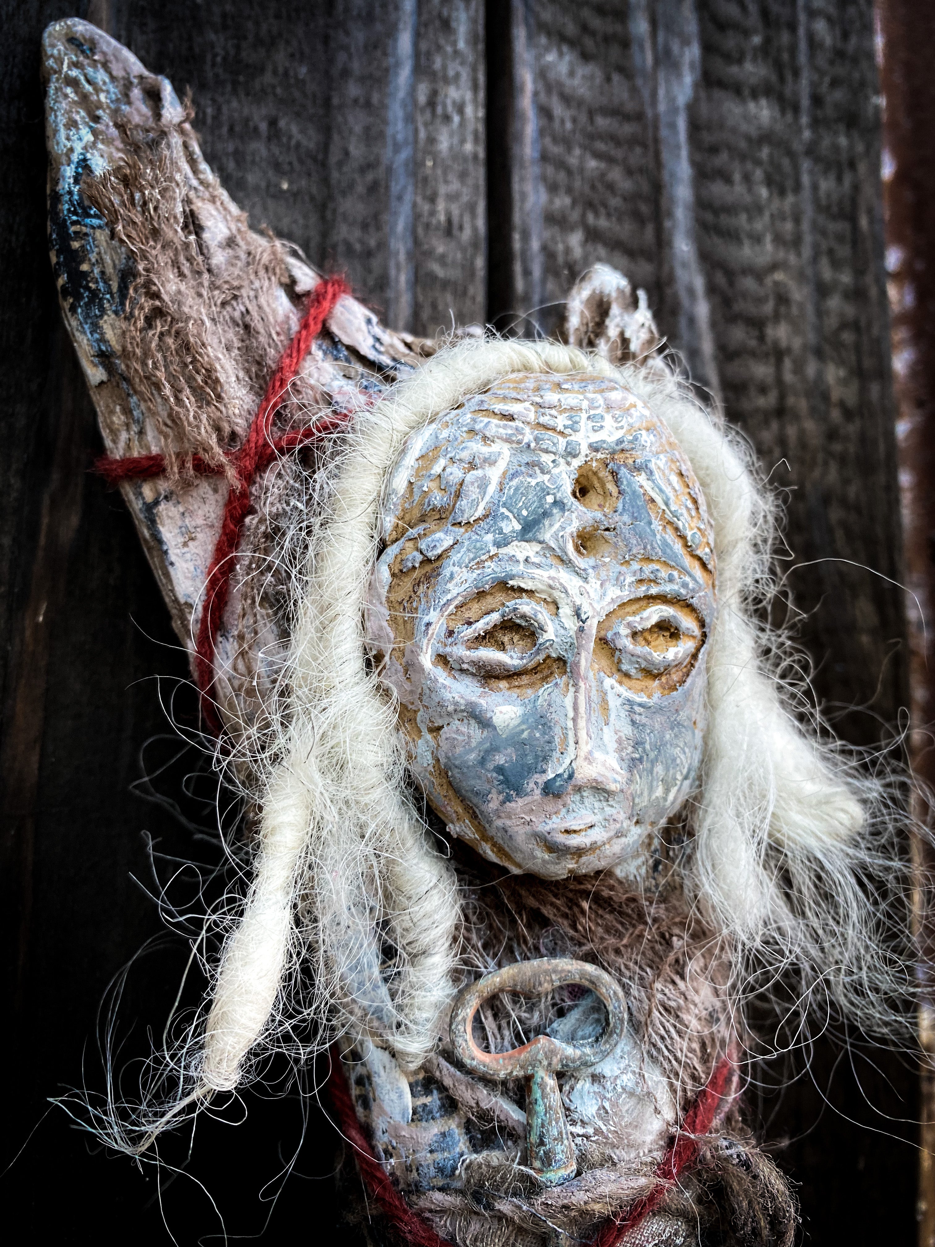 Conjure Doll for Transformation, Courage + Vulnerability - Spirit Doll - Medicine Doll - JuJu Doll - Women of the World Series