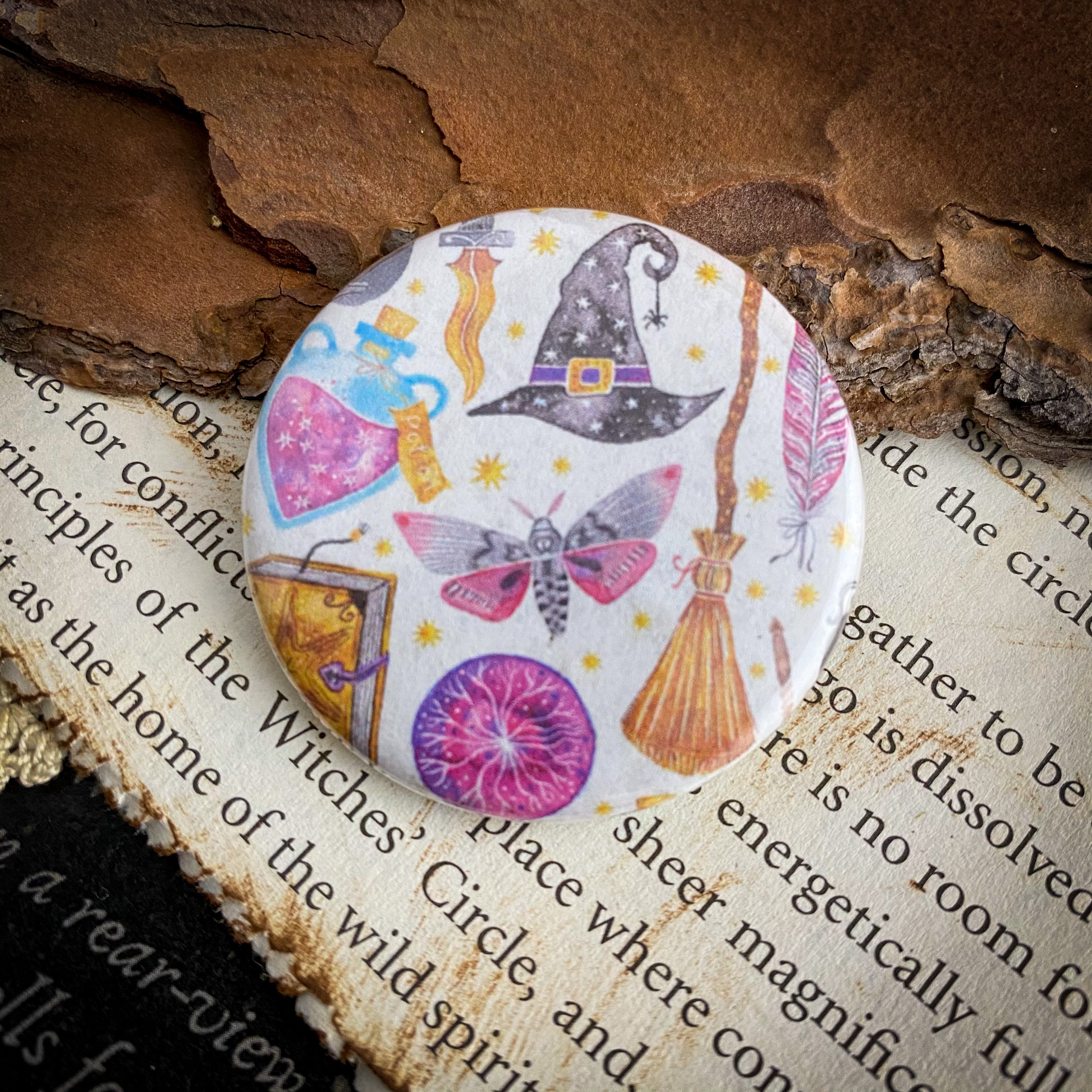 Witchcraft - 1.5" Pin Back Button