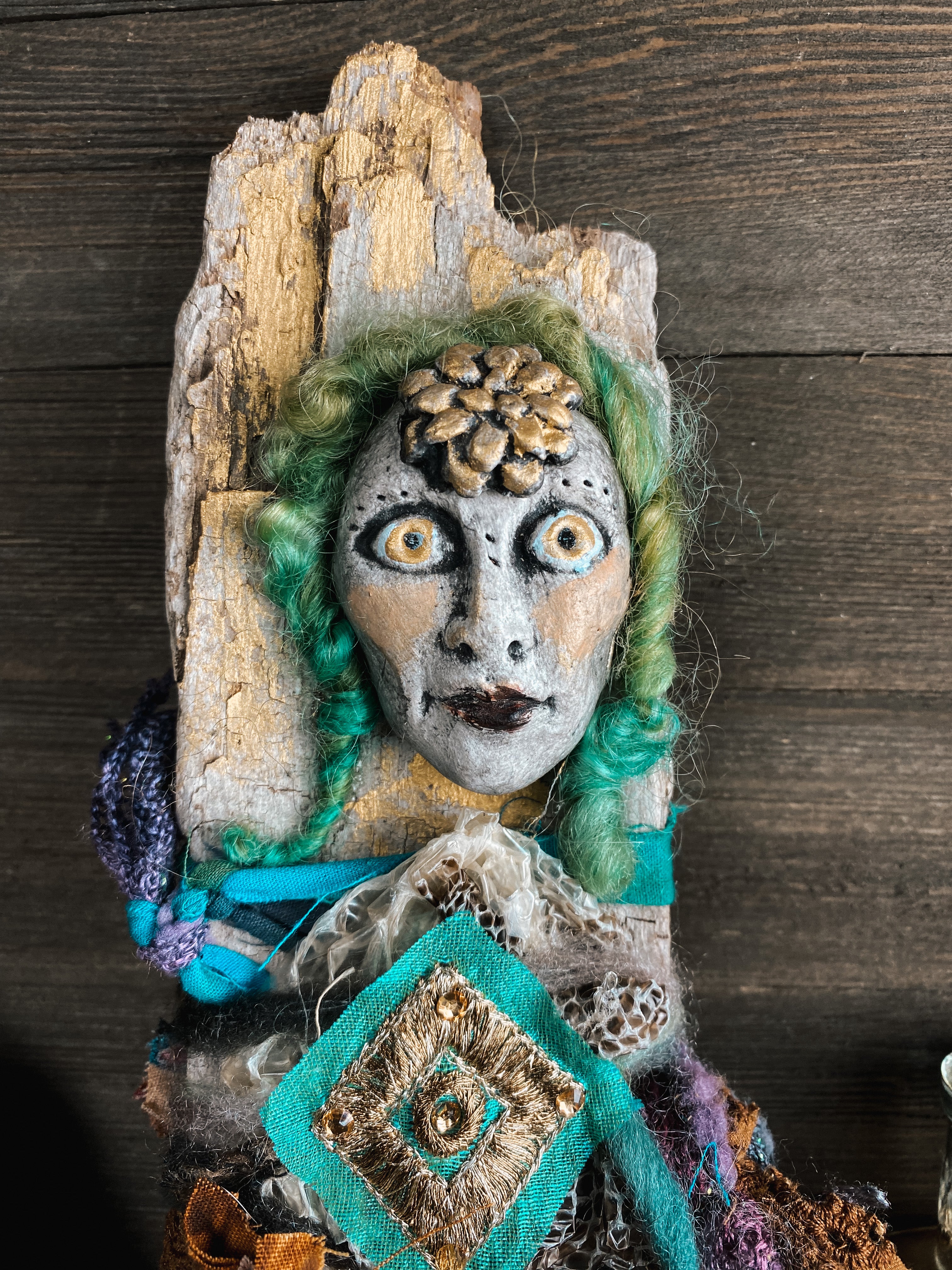 She of Authenticity - Sacred Medicine Doll for Authentic Living