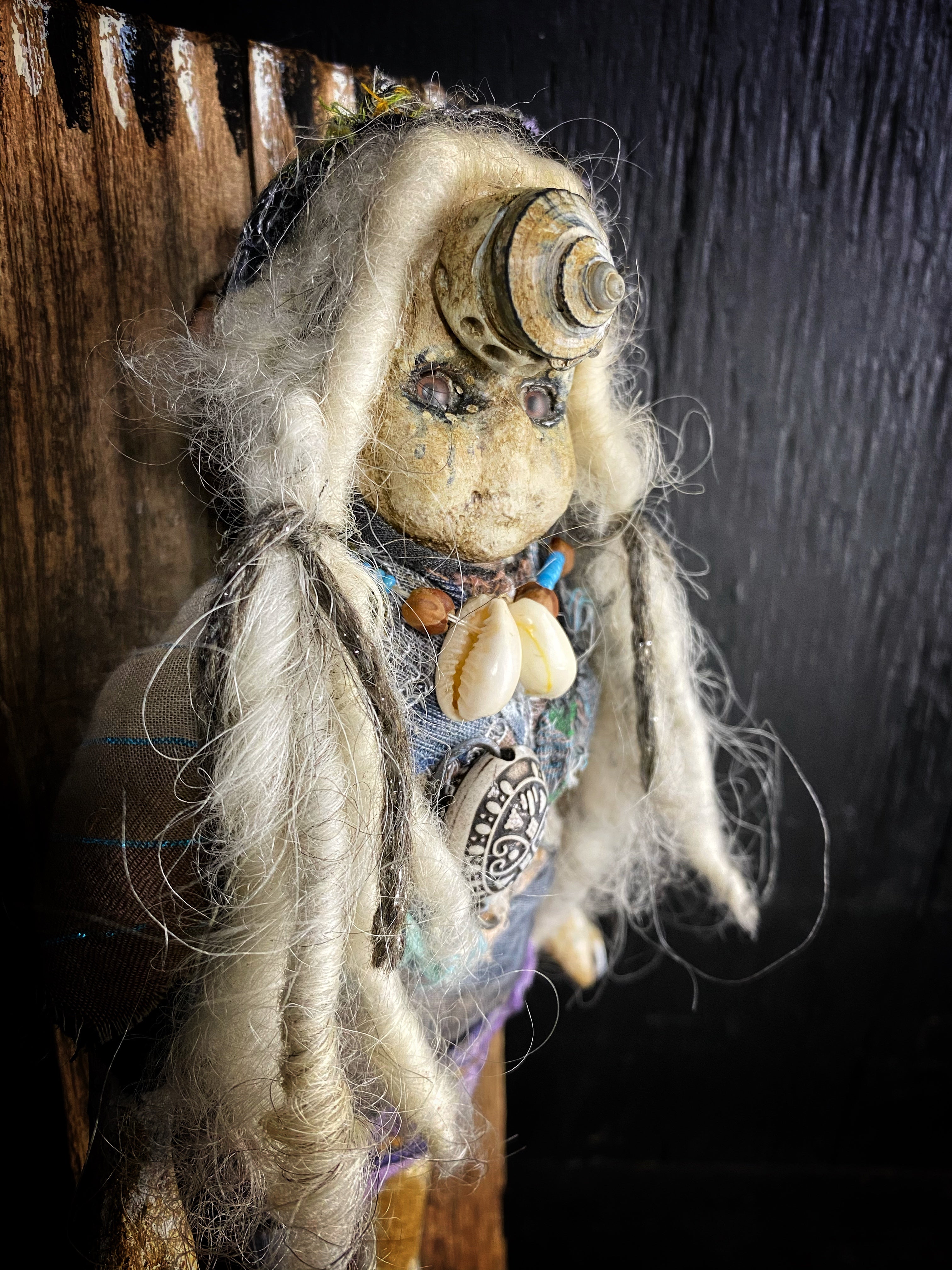 DAUGHTER OF THE SEA - Folk Spirit Doll