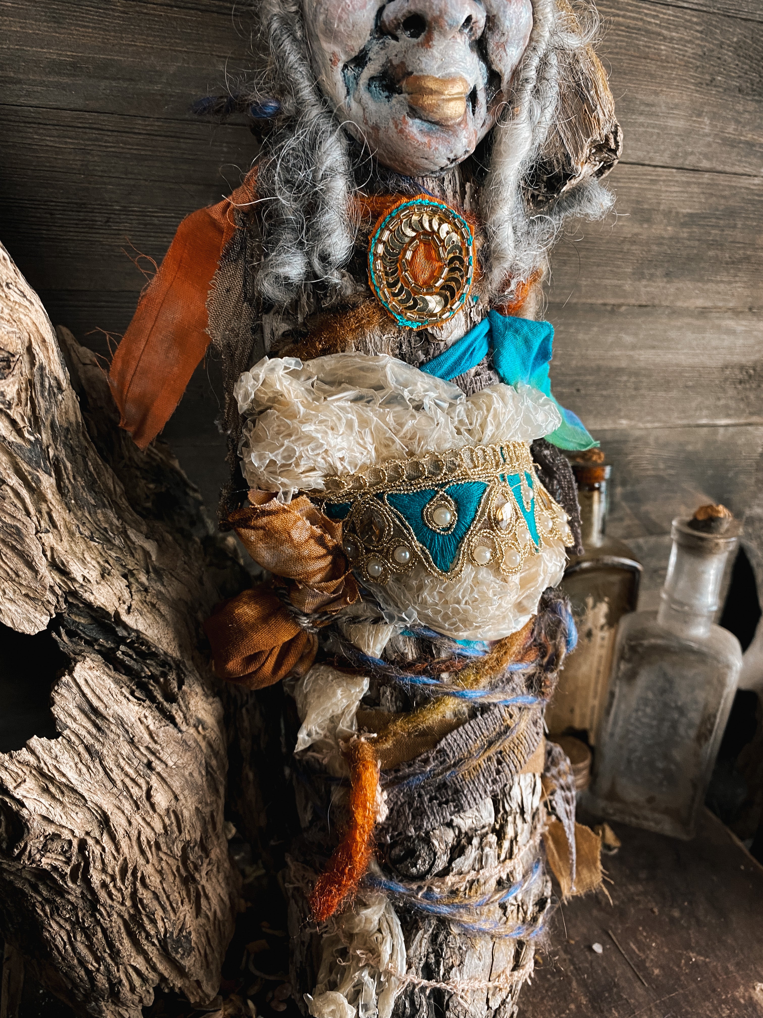 She of Connection - Sacred Medicine Doll for Connection to Self, Nature People, Purpose and All that Is