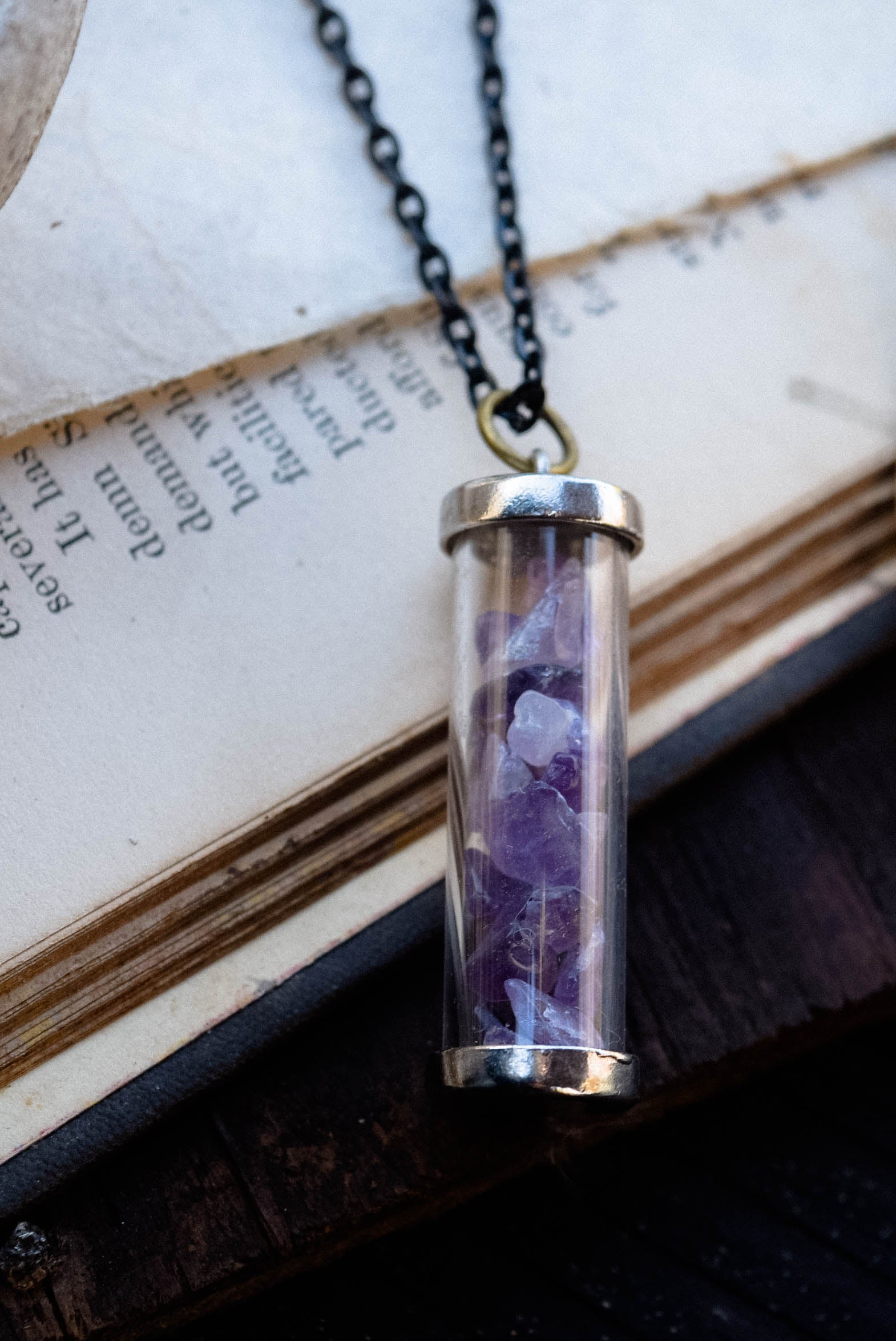 Amethyst Necklace for Spiritual Awareness, Intuition and Enhanced Psychic Abilities