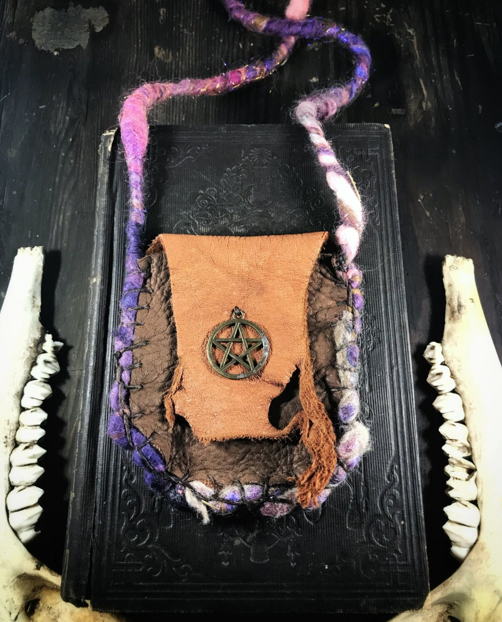 Peaceful Witch Medicine Bag for Protection, Peace and Clarity