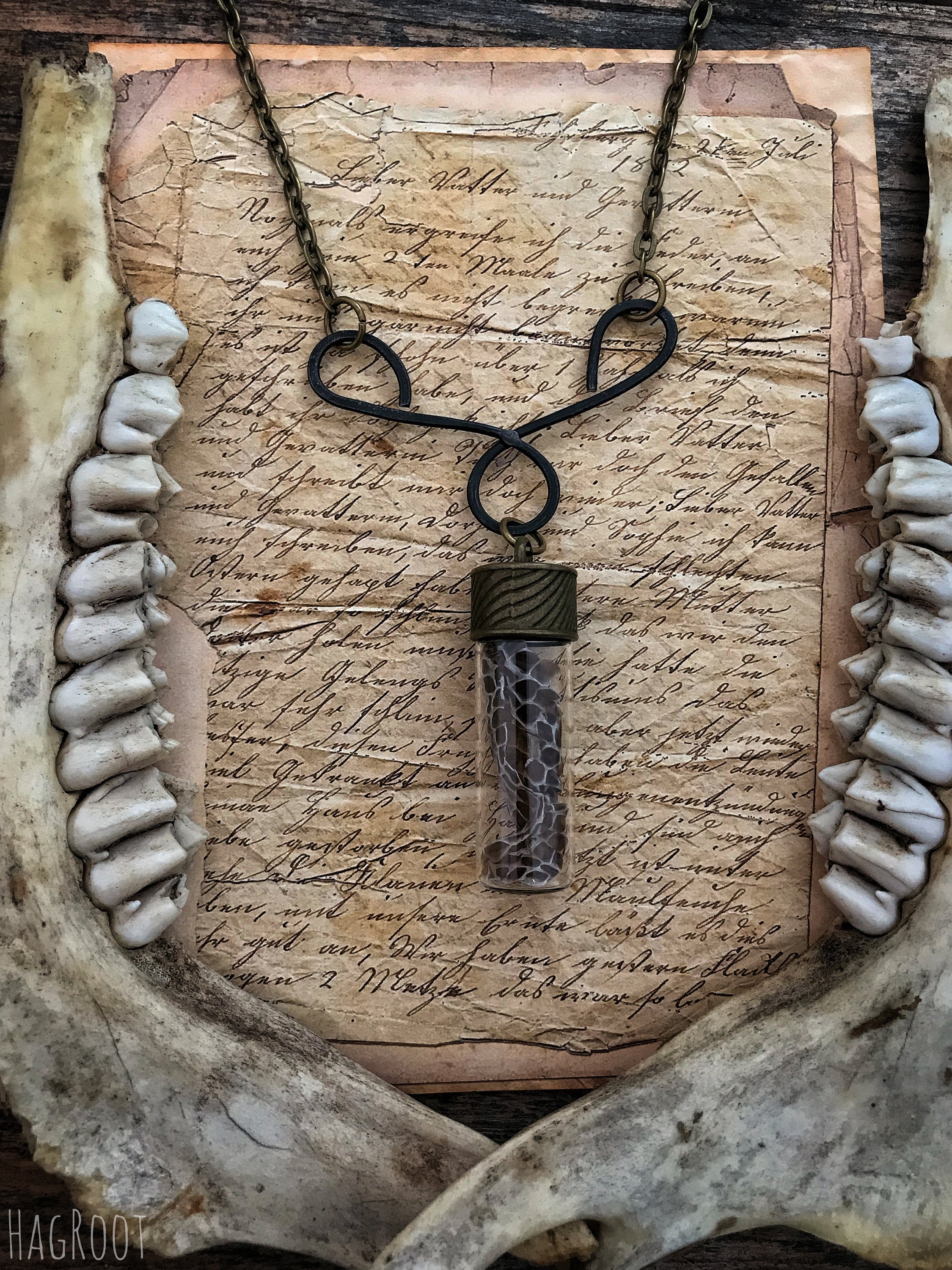 Mother of Serpents Necklace for Rebirth and Shedding Limitations